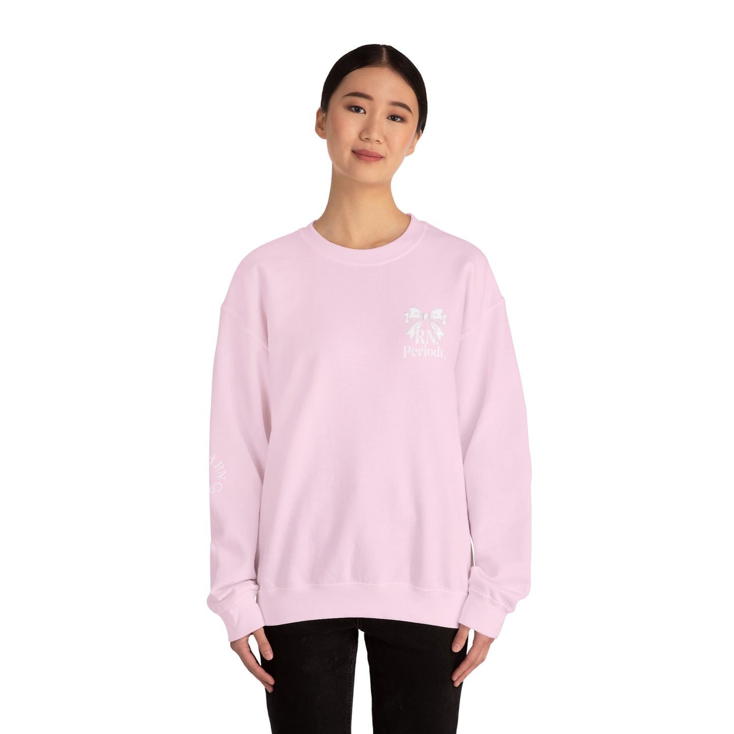 Unisex Heavy Blend Crewneck Sweatshirt suitable for custom printing