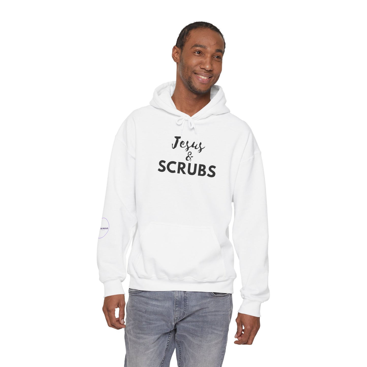 Christian Nurse Hoodie comfortable fit with kangaroo pocket