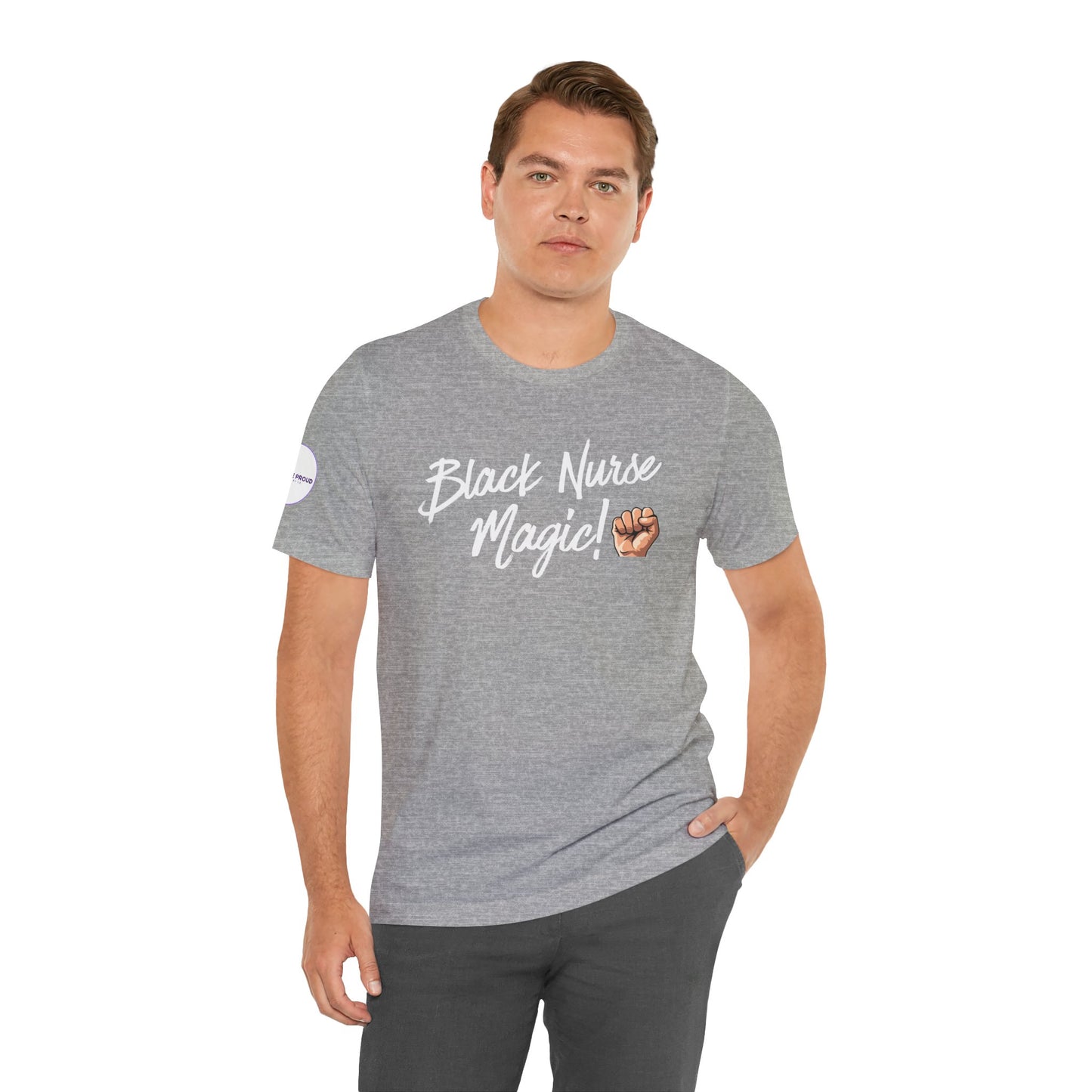 Black Nurse T-Shirt comfortable, durable shirt for long shifts and casual wear