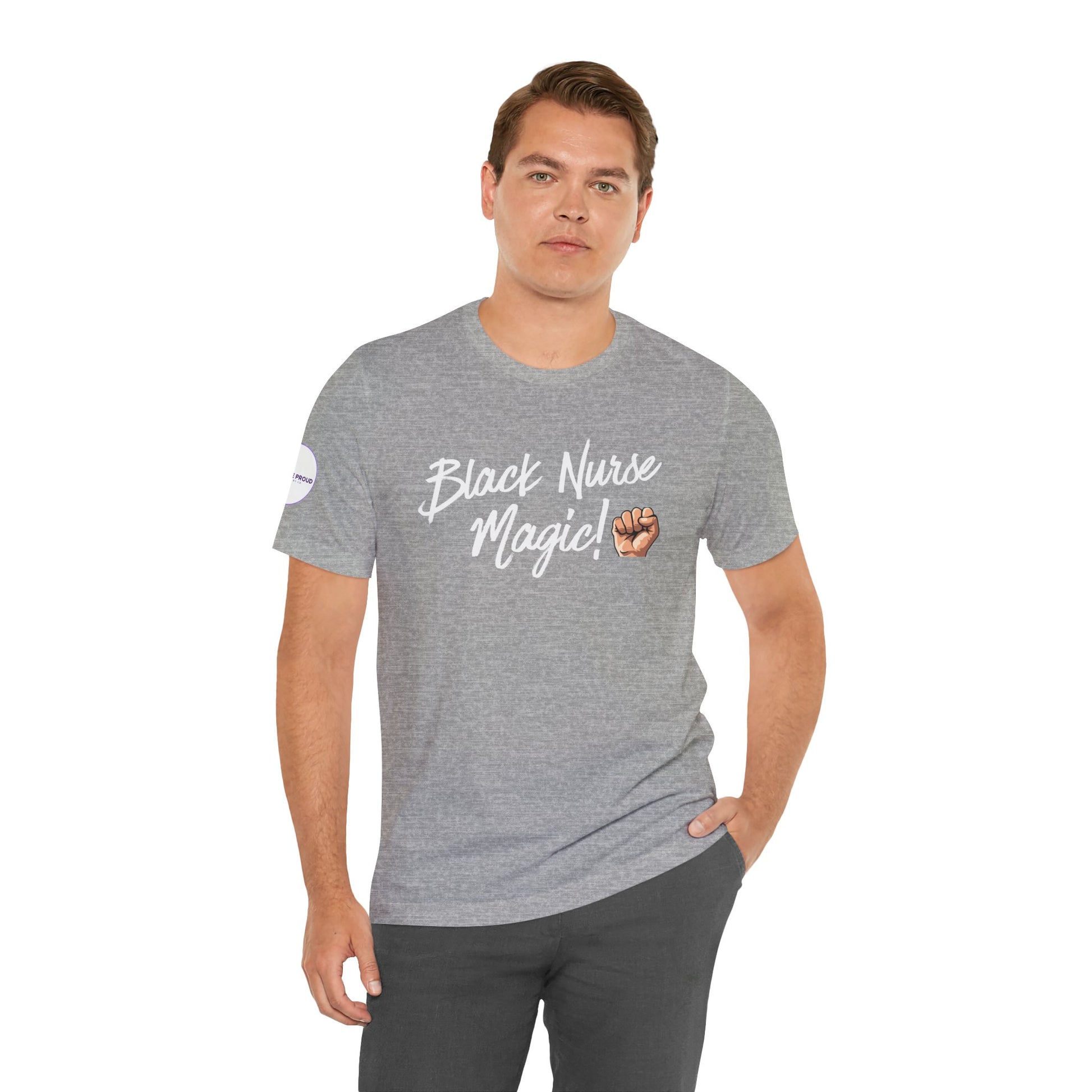 Black Nurse T-Shirt comfortable, durable shirt for long shifts and casual wear