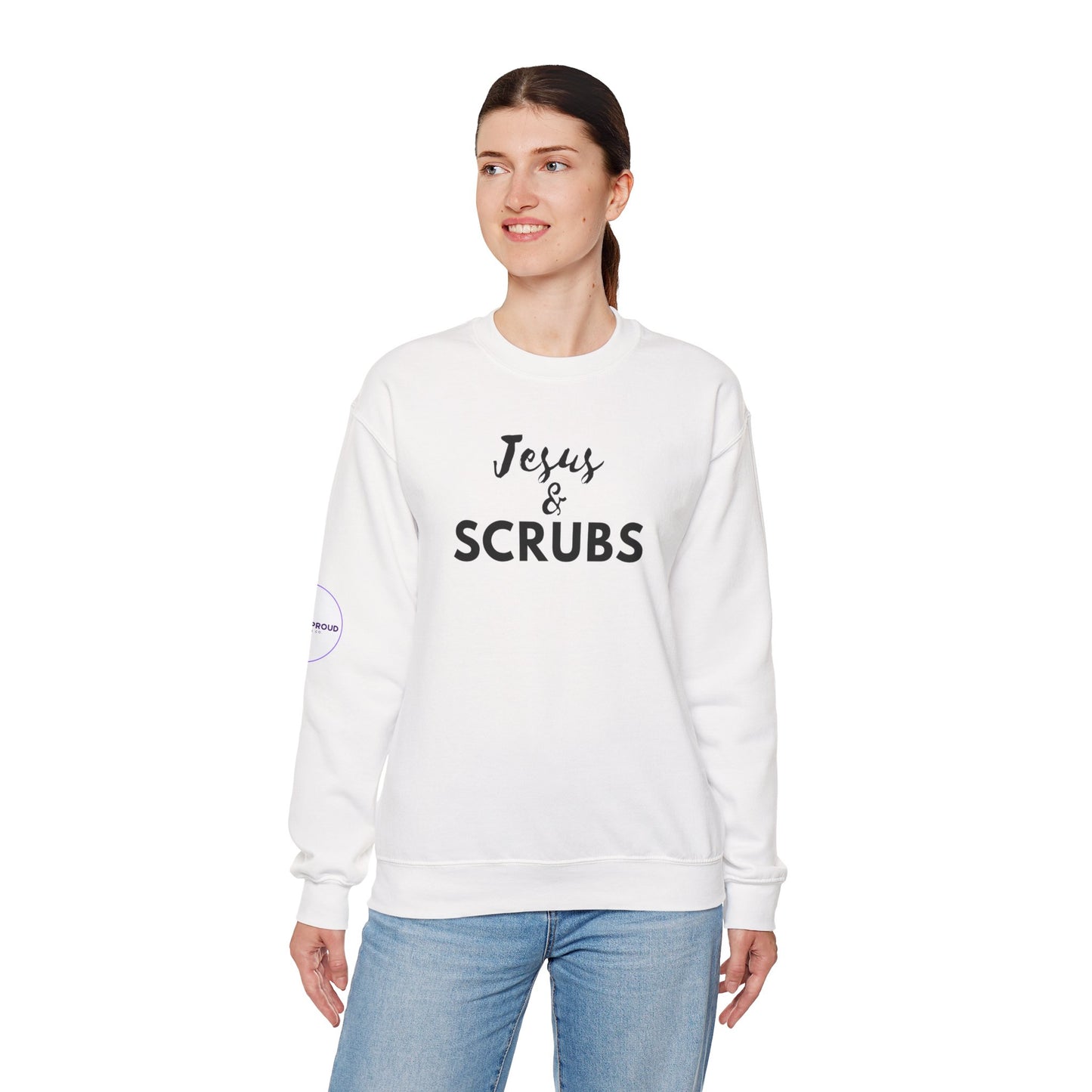 Unisex Crewneck Sweatshirt available in multiple color variants