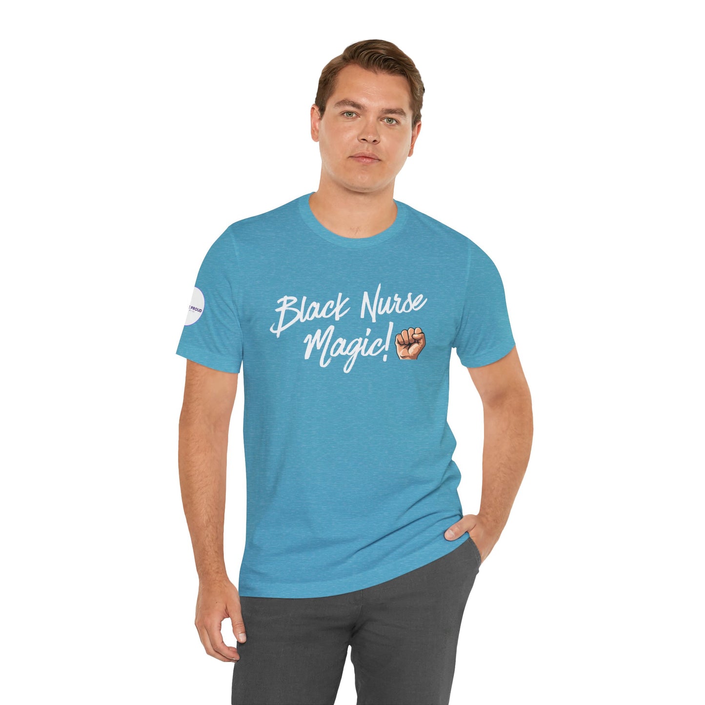 Black Nurse T-Shirt comfortable, durable shirt for long shifts and casual wear