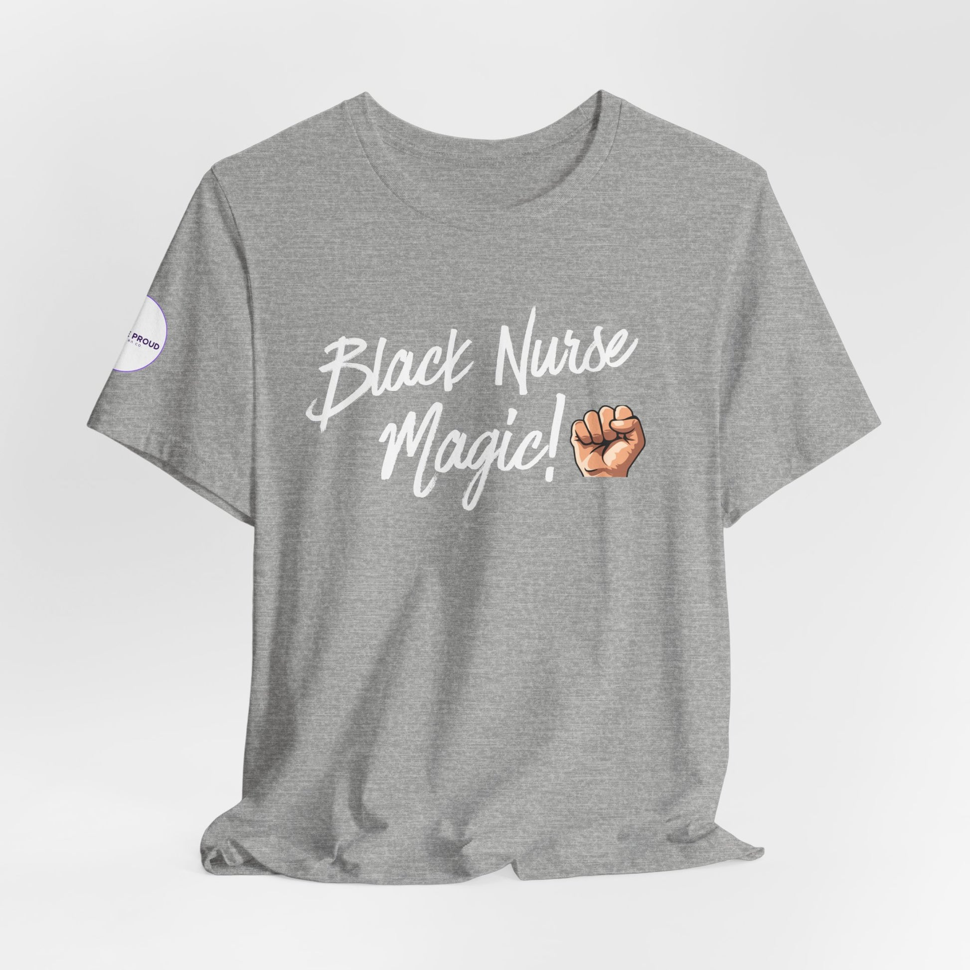 Black Nurse T-Shirt comfortable, durable shirt for long shifts and casual wear