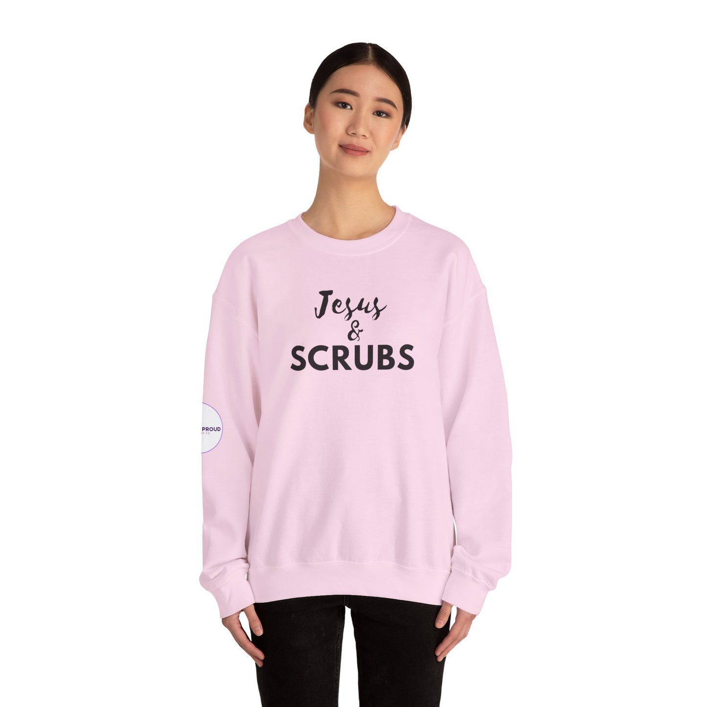 Unisex Crewneck Sweatshirt available in multiple color variants