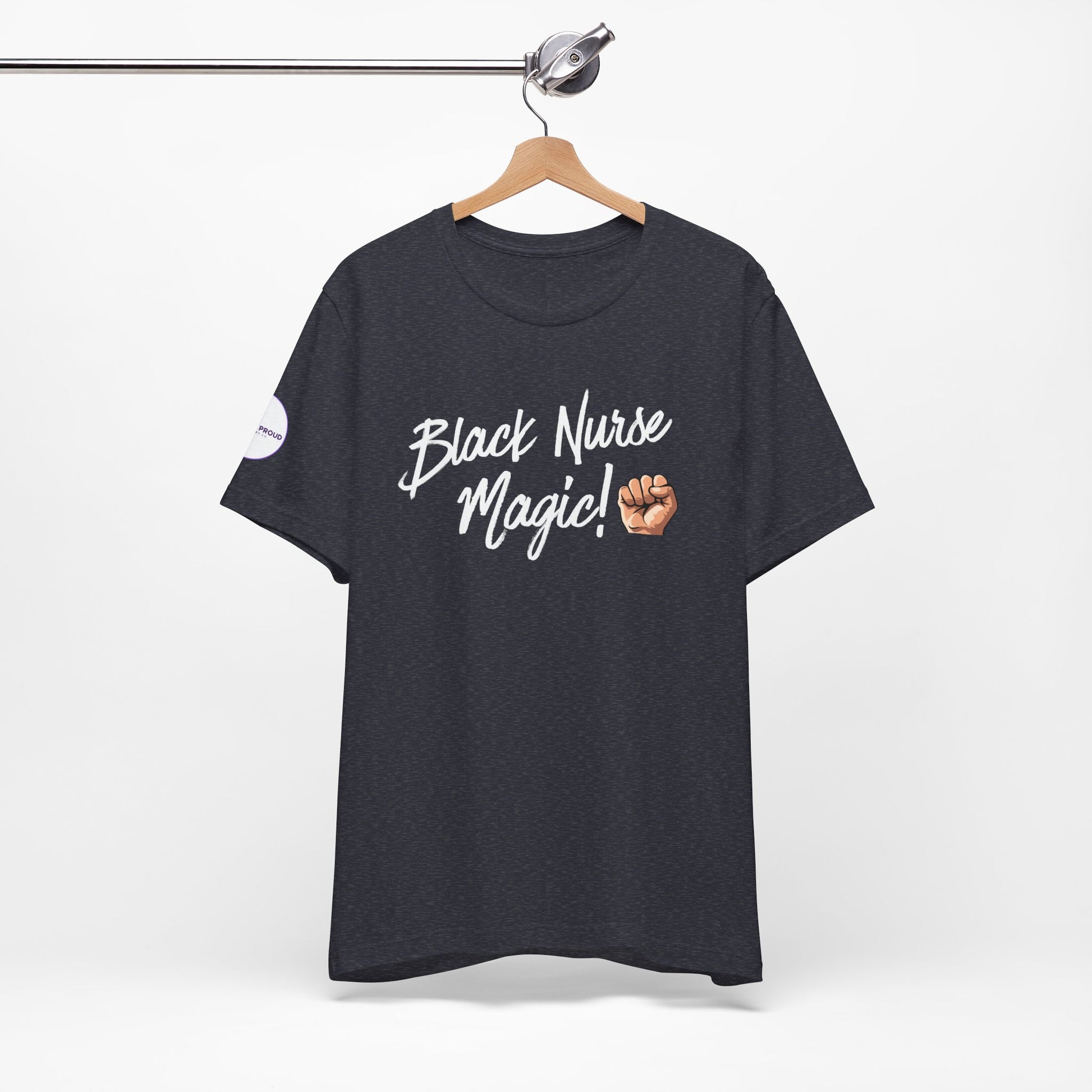 Black Nurse T-Shirt comfortable, durable shirt for long shifts and casual wear