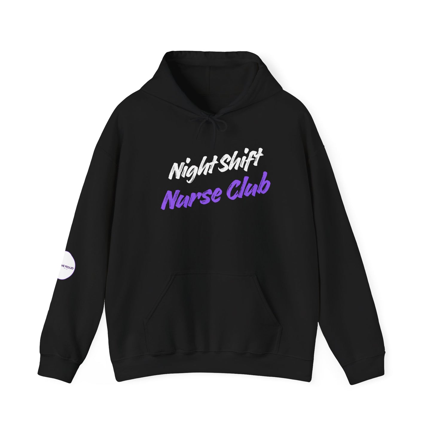 Night Shift Nurse Club Hoodie stylish gift for healthcare workers