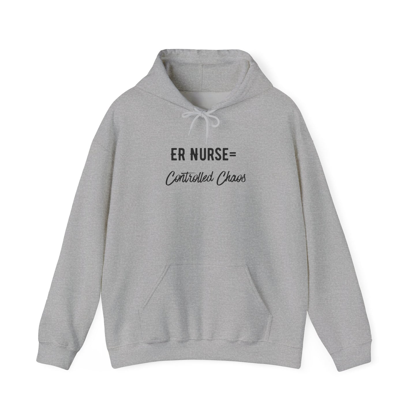 ER Nurse Hoodie cozy fleece pullover for emergency room nurses