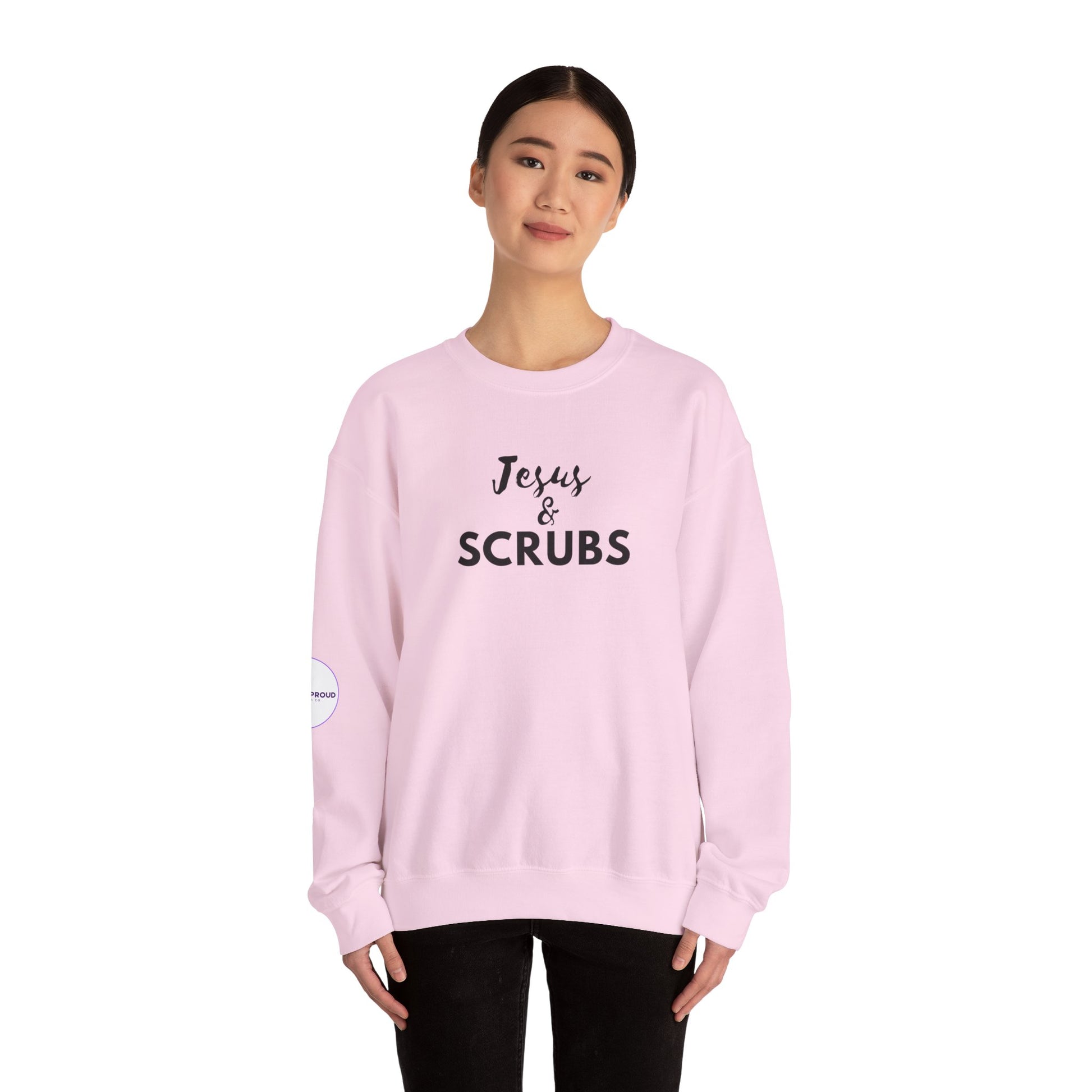 Christian Nurse Sweatshirt soft fleece pullover for nurses