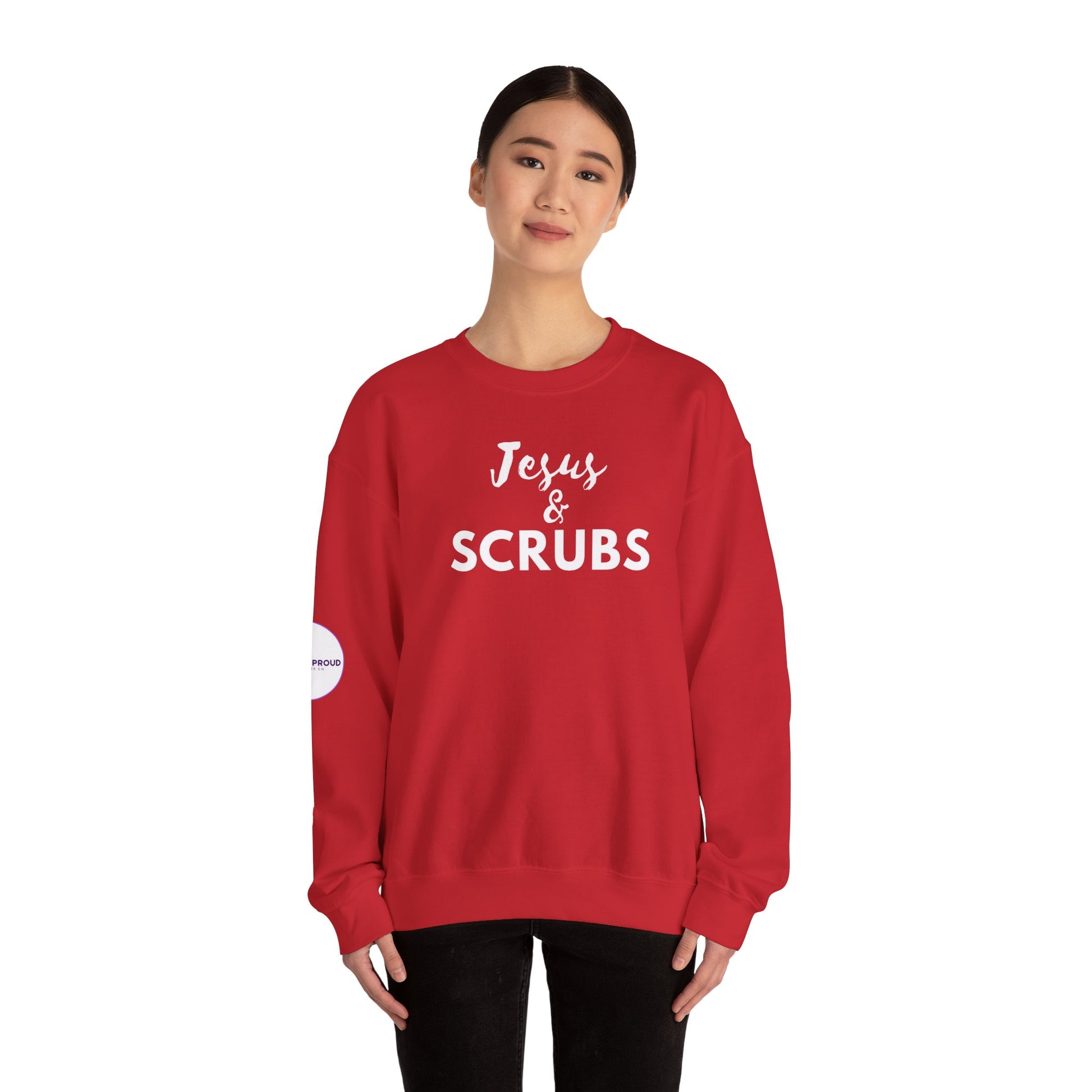 Unisex Crewneck Sweatshirt available in multiple color variants