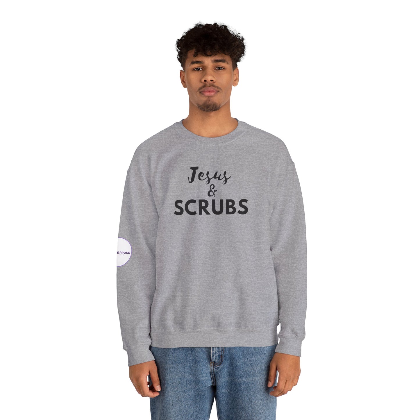 Unisex Crewneck Sweatshirt available in multiple color variants