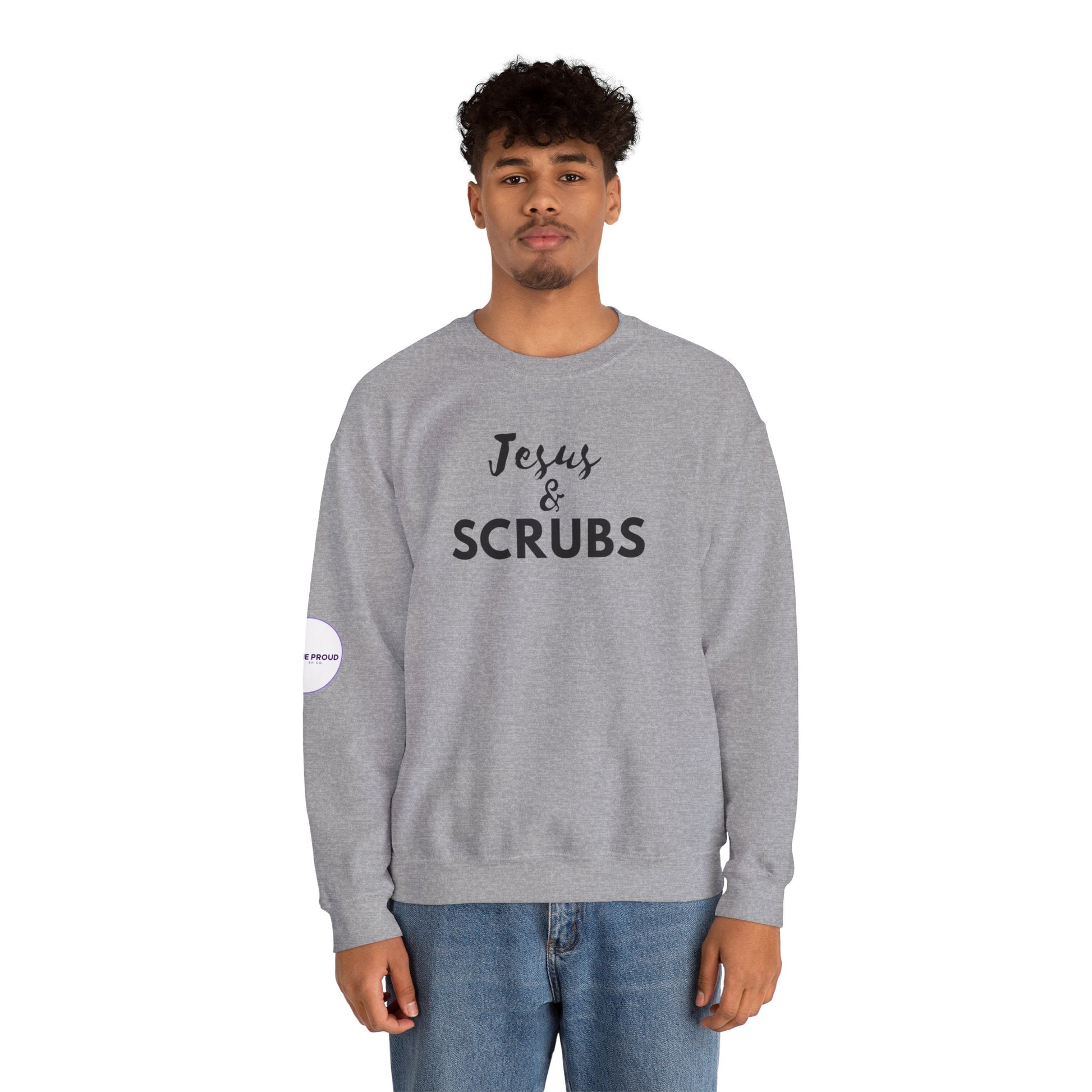 Unisex Crewneck Sweatshirt available in multiple color variants