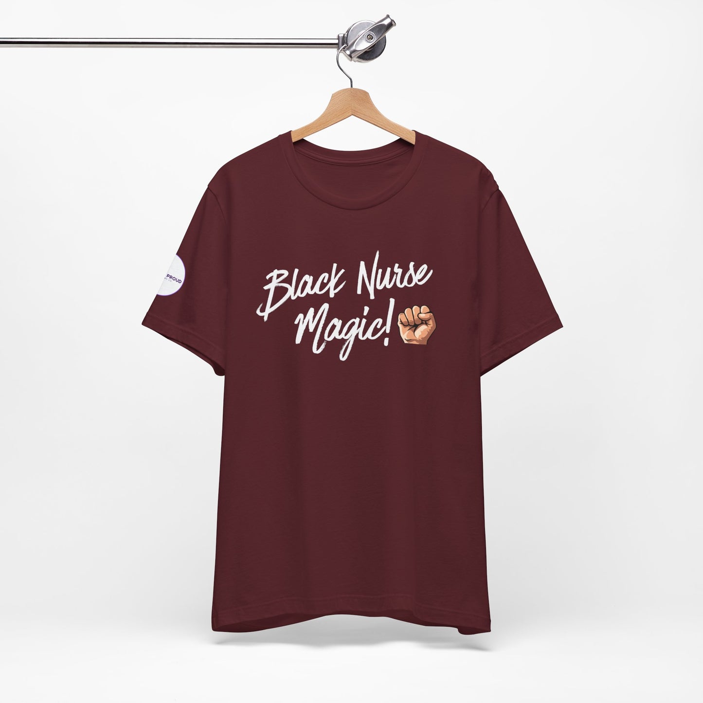 Black Nurse T-Shirt comfortable, durable shirt for long shifts and casual wear
