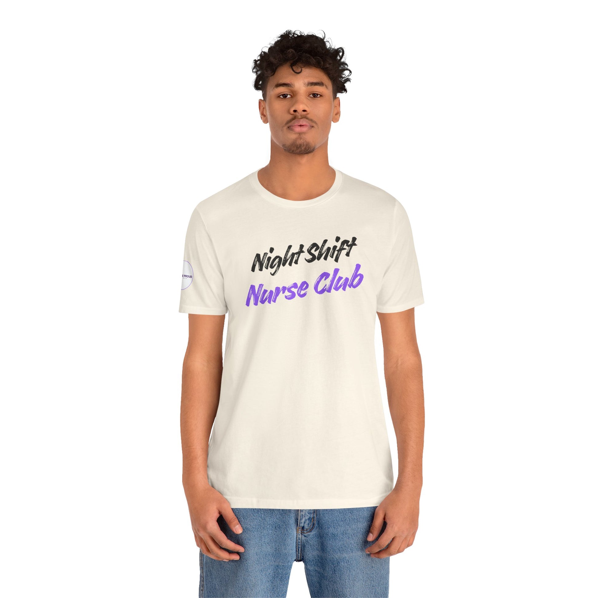 Night Shift Nurse T-Shirt designed for nurses working late-night shifts
