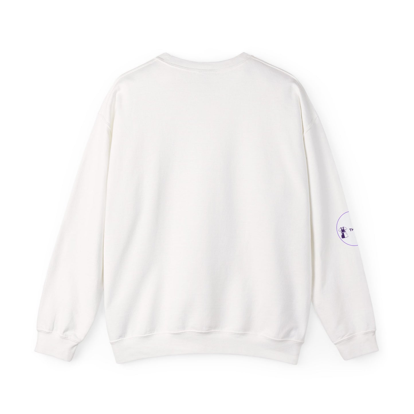 Back view of ICU Nurse Sweatshirt with double-stitched seams