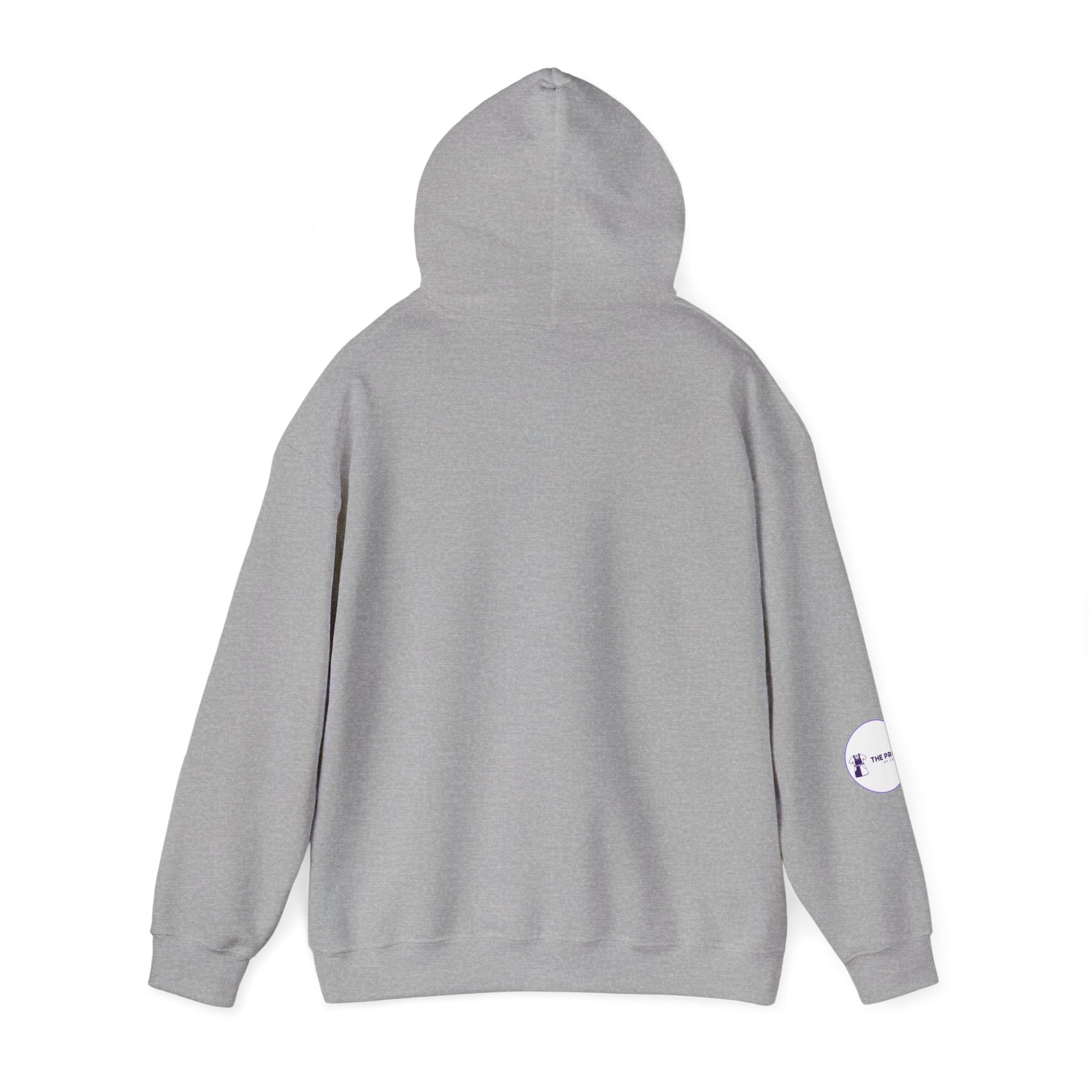 Black Nurse Magic Hoodie with raised fist graphic and bold text