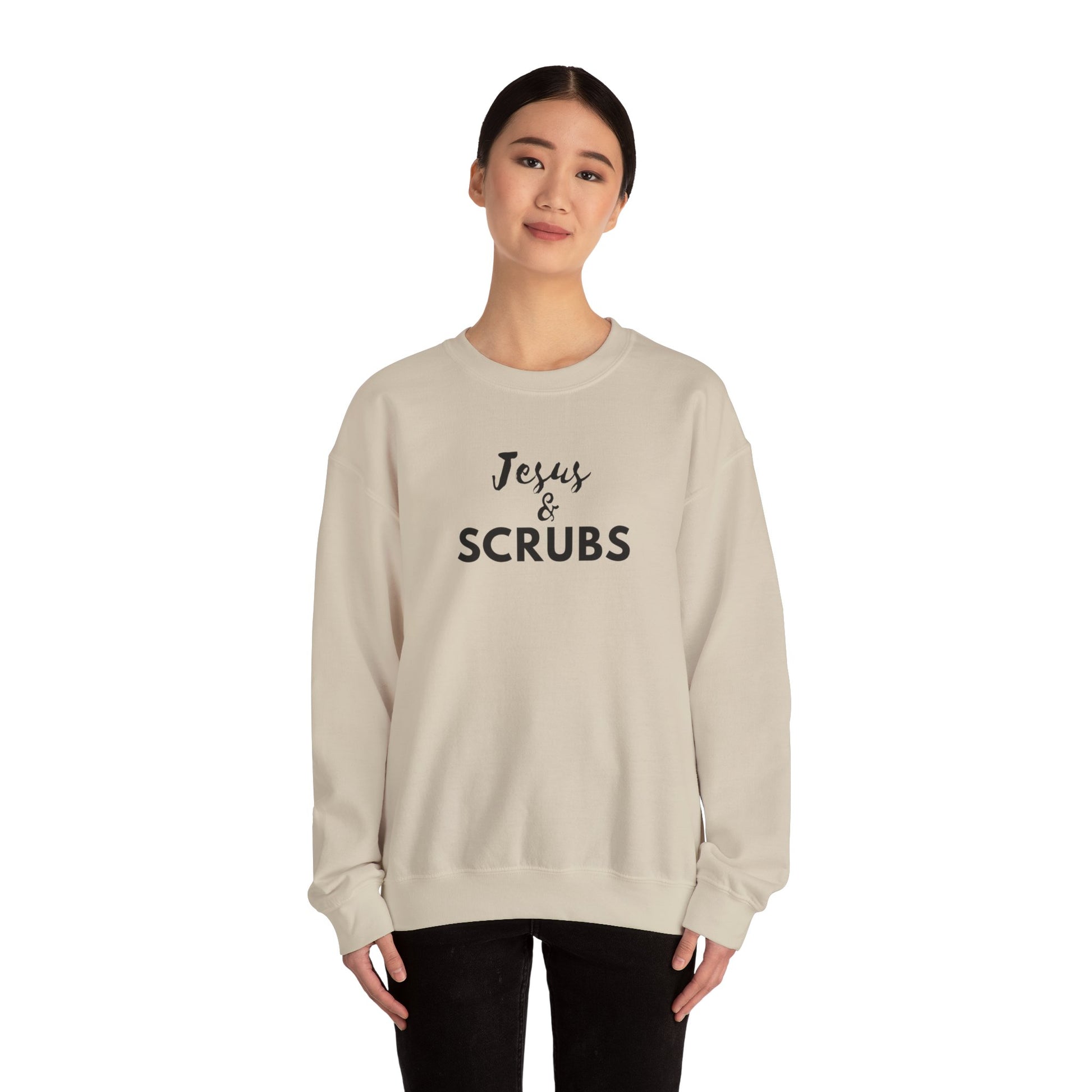 Christian Nurse Sweatshirt soft fleece pullover for nurses