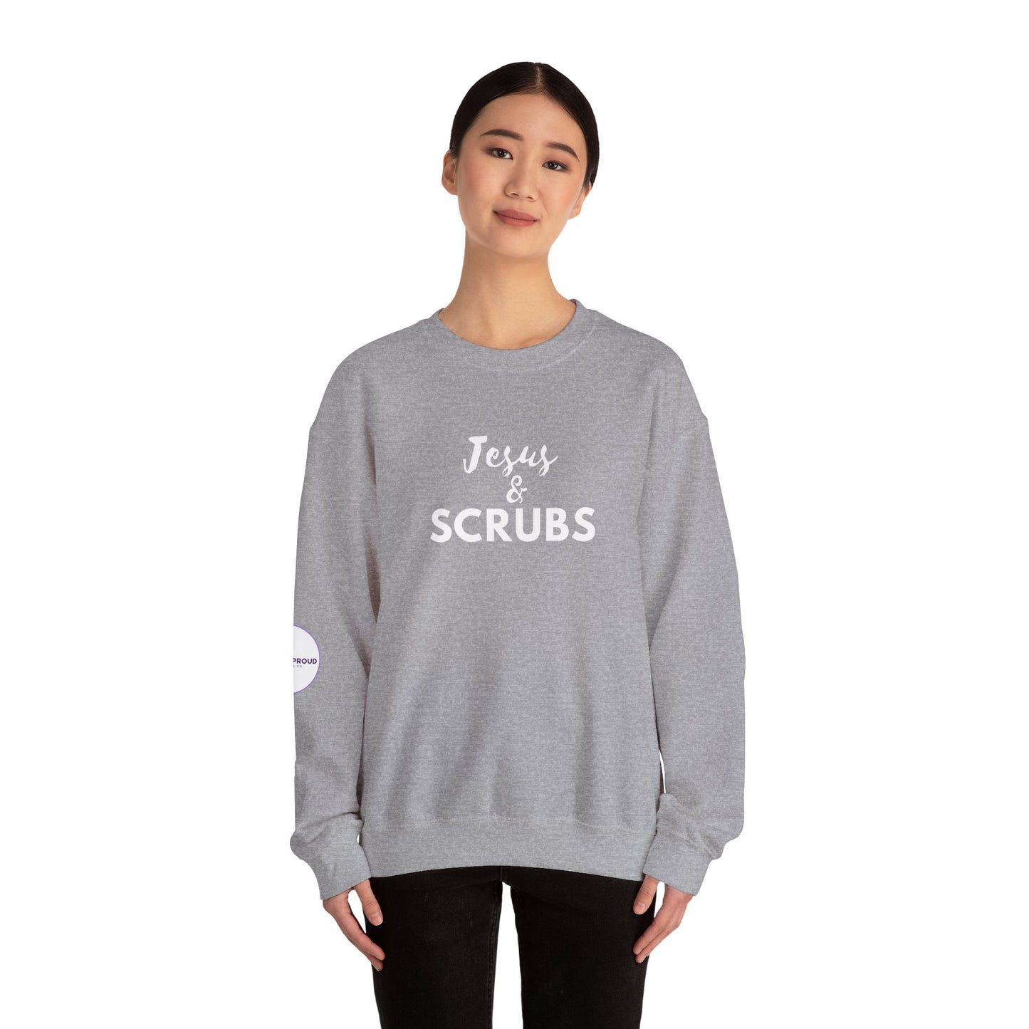 Christian Nurse Sweatshirt soft fleece pullover for nurses