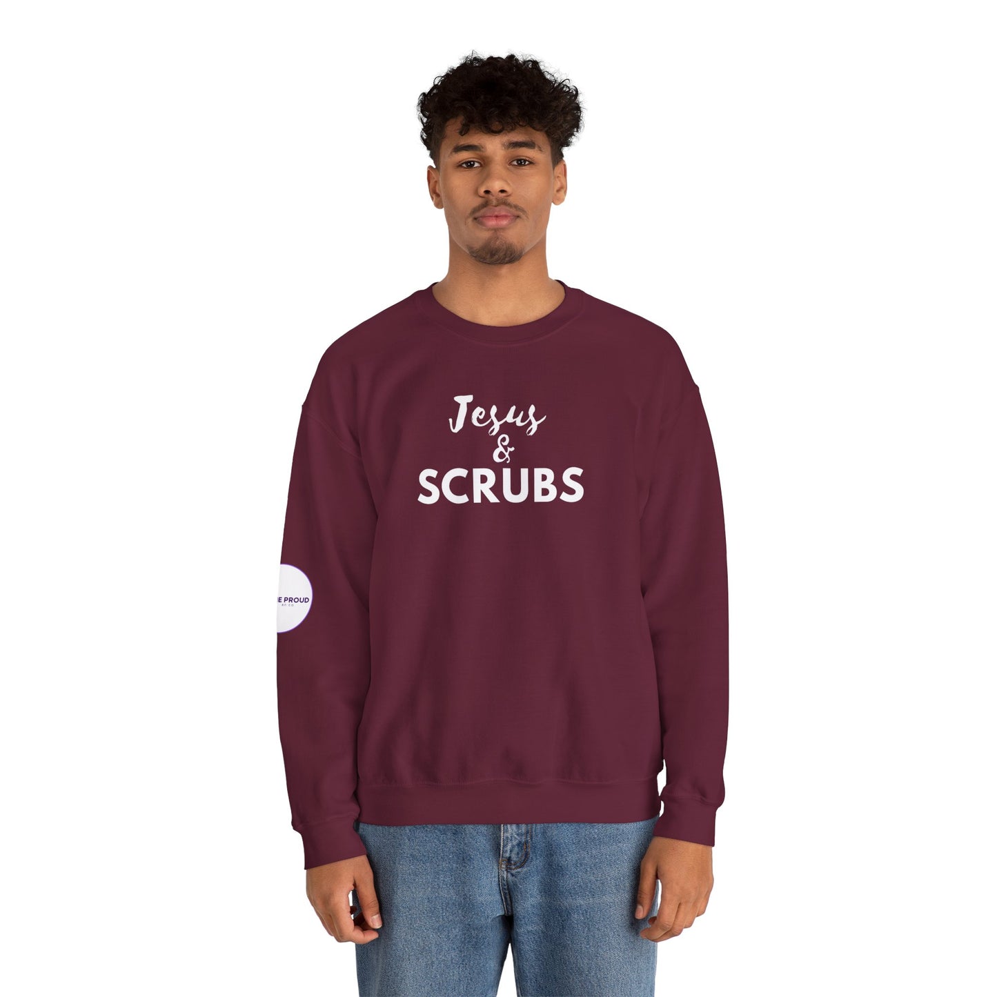Unisex Crewneck Sweatshirt available in multiple color variants