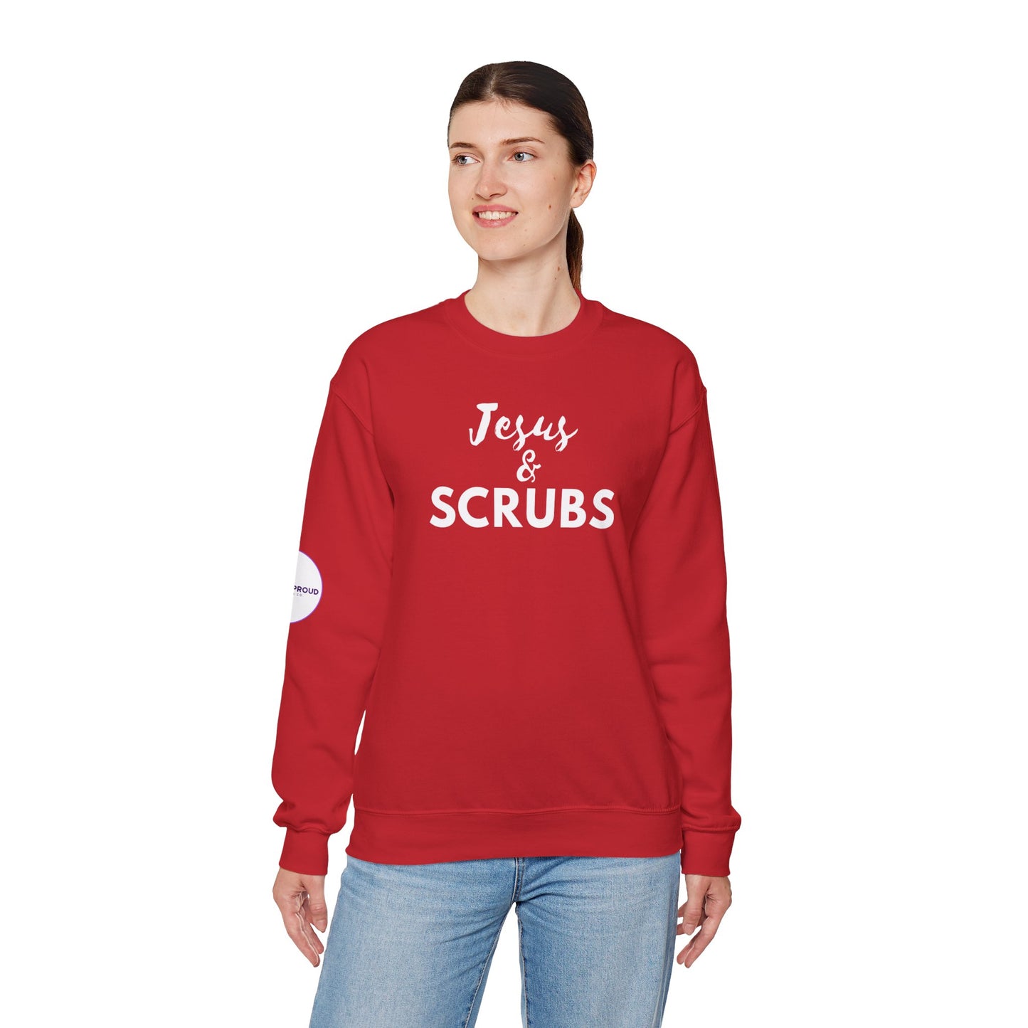 Unisex Crewneck Sweatshirt available in multiple color variants
