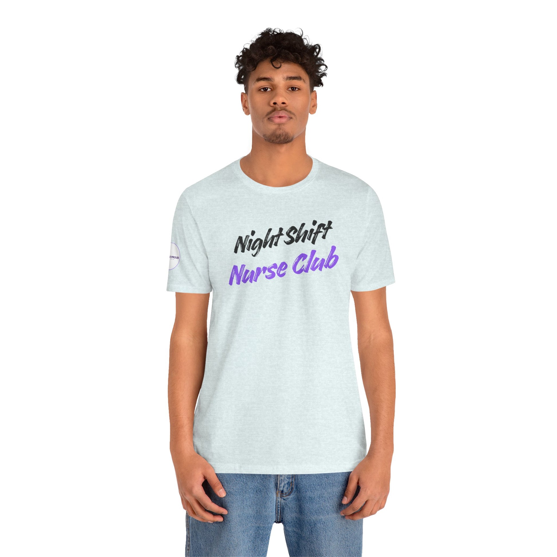 Night Shift Nurse T-Shirt designed for nurses working late-night shifts