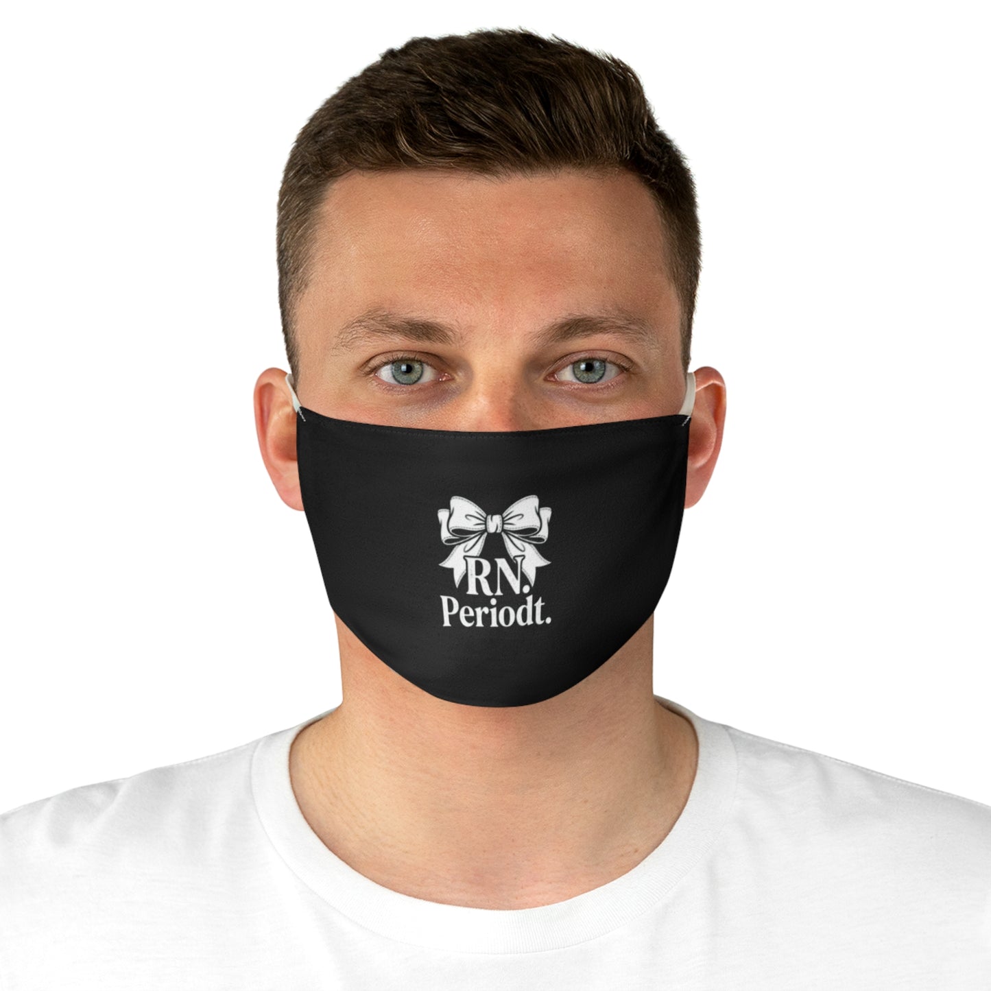RN Face Mask with adjustable ear loops and silicone beads