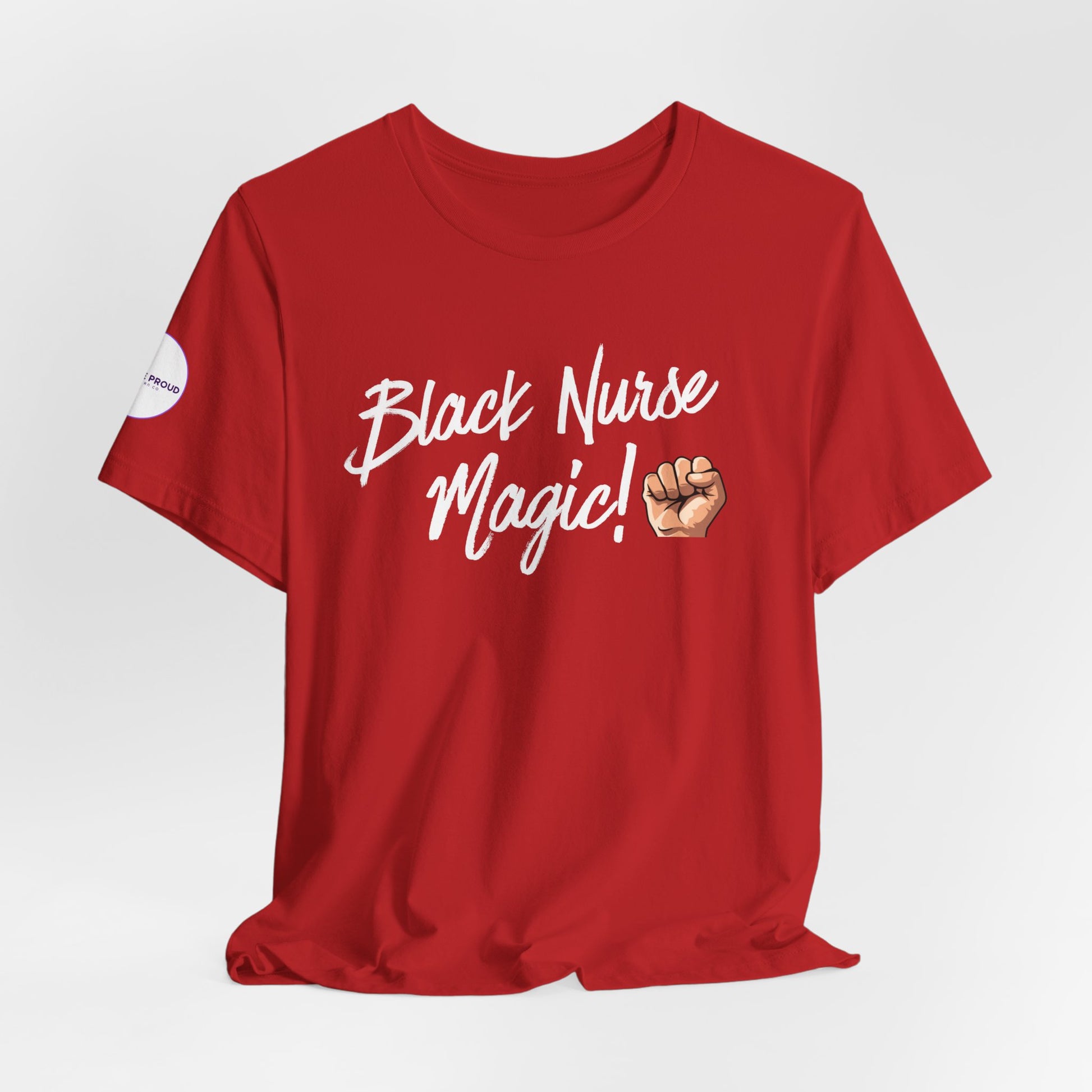 Black Nurse T-Shirt comfortable, durable shirt for long shifts and casual wear
