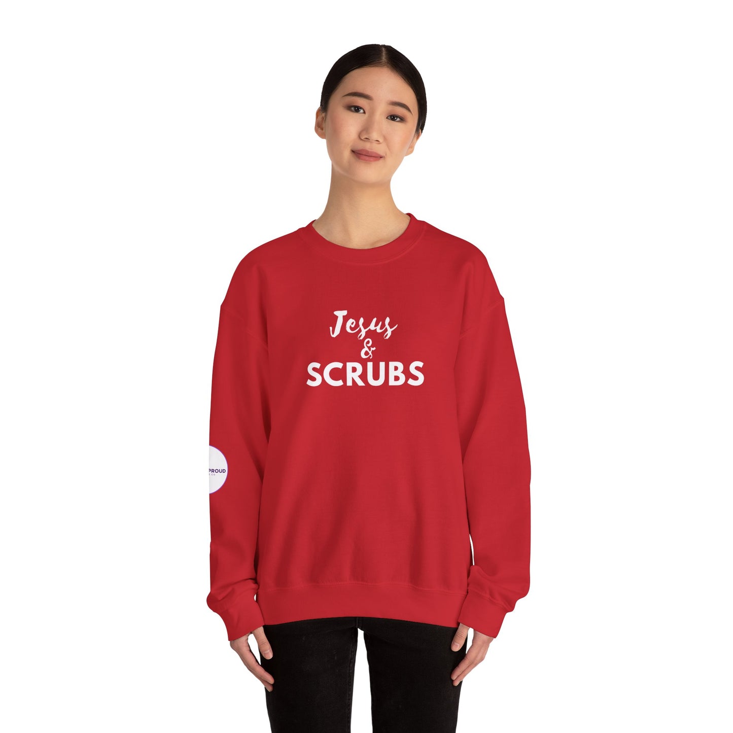 Christian Nurse Sweatshirt soft fleece pullover for nurses