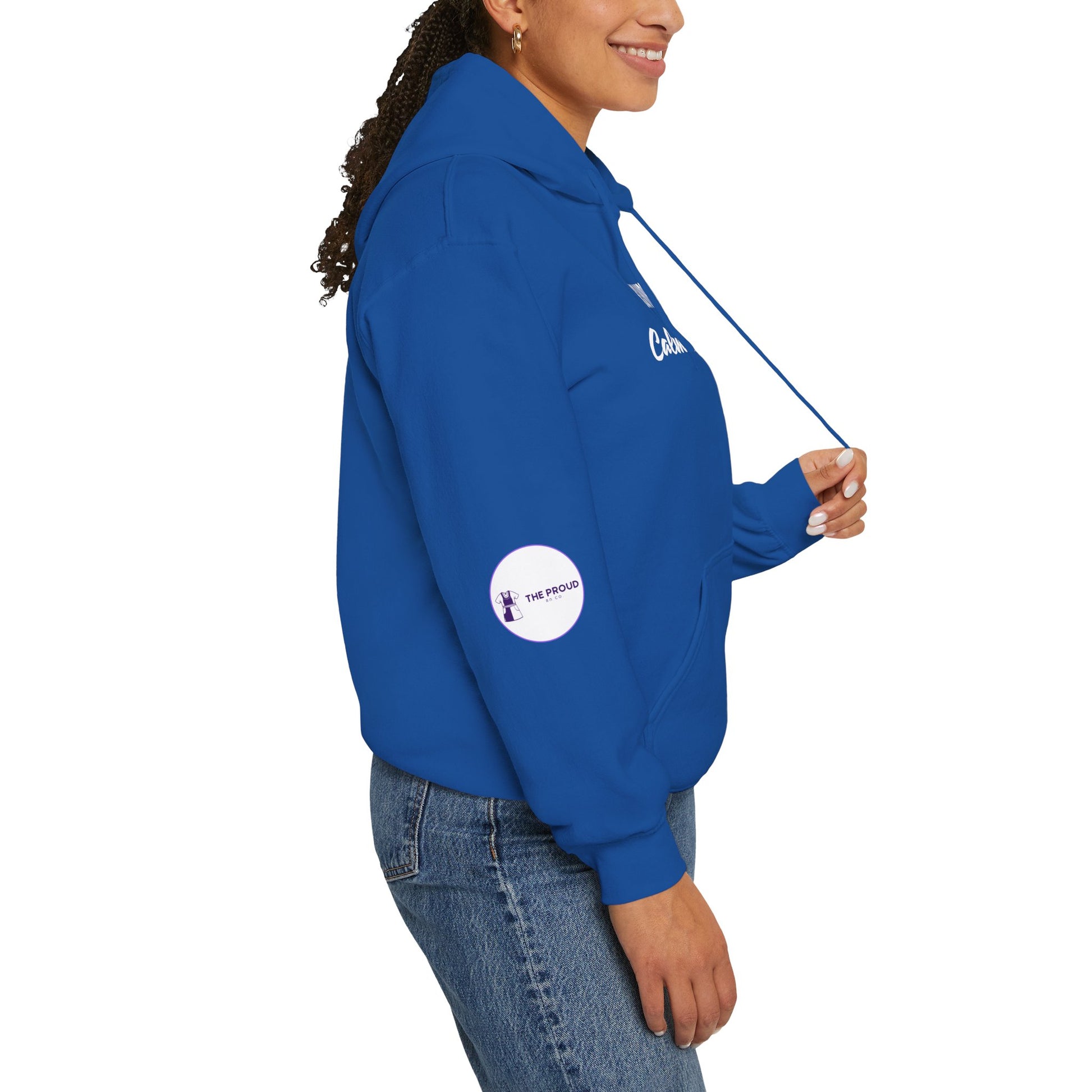 ICU Nurse Hoodie with calm under pressure quote design