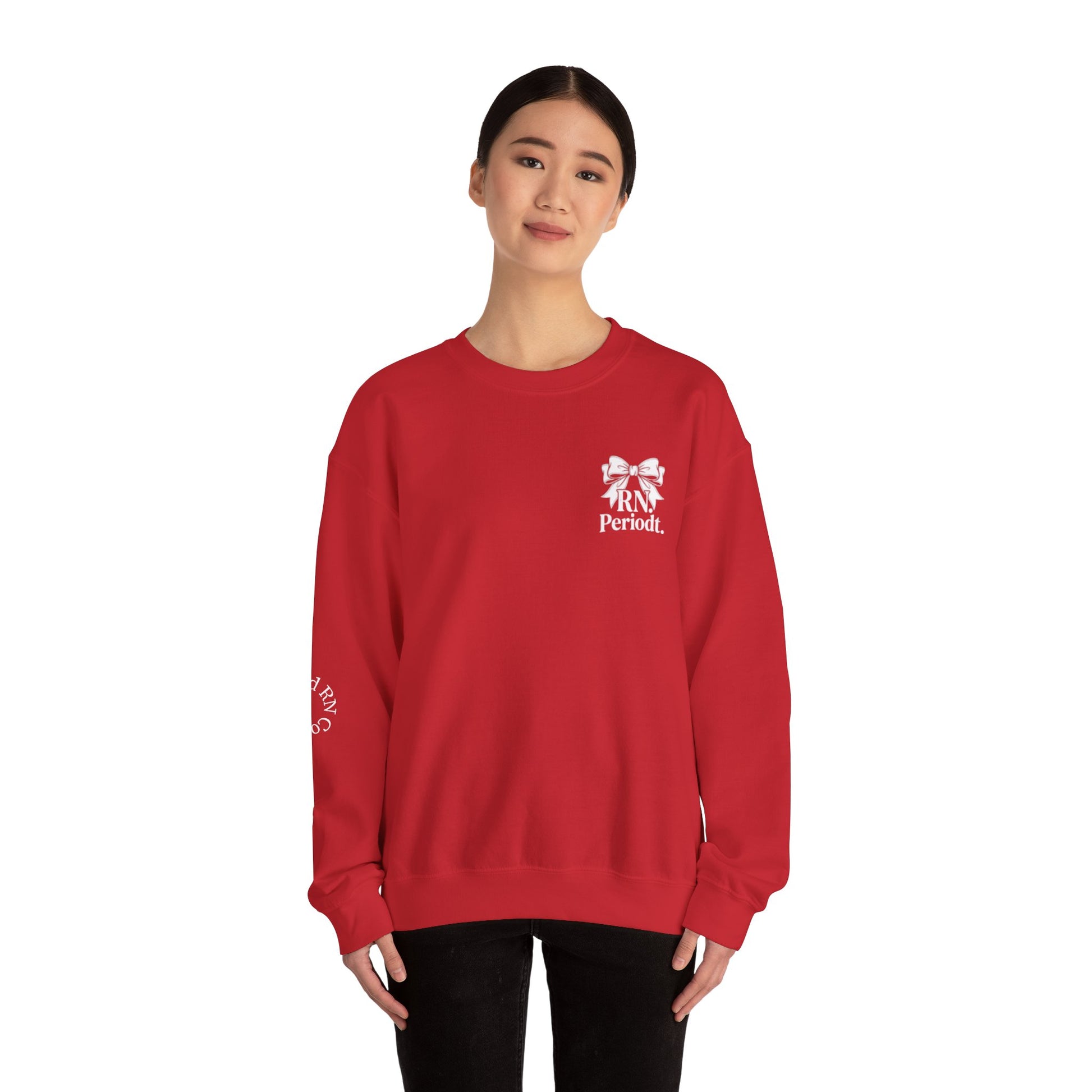 Unisex Heavy Blend Crewneck Sweatshirt suitable for custom printing