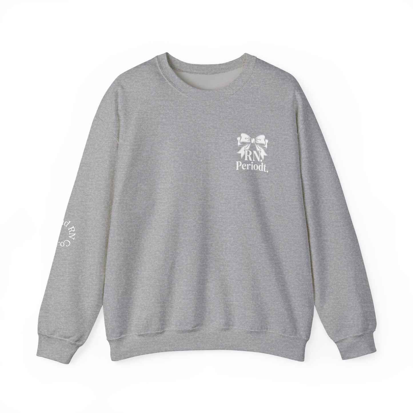 Unisex Heavy Blend Crewneck Sweatshirt with ribbed collar and cuffs