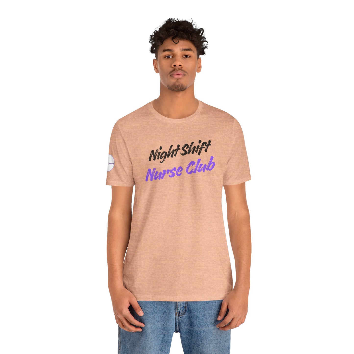 Night Shift Nurse T-Shirt designed for nurses working late-night shifts