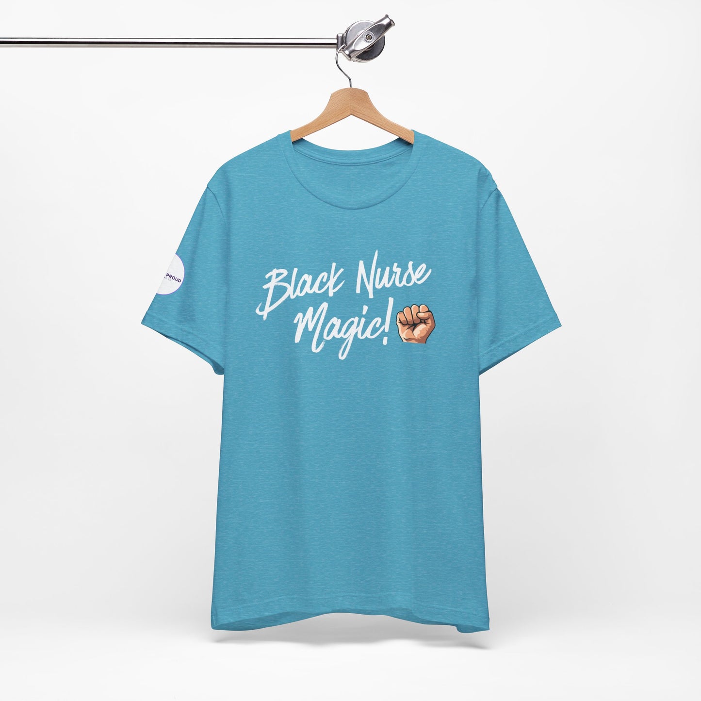 Black Nurse T-Shirt comfortable, durable shirt for long shifts and casual wear