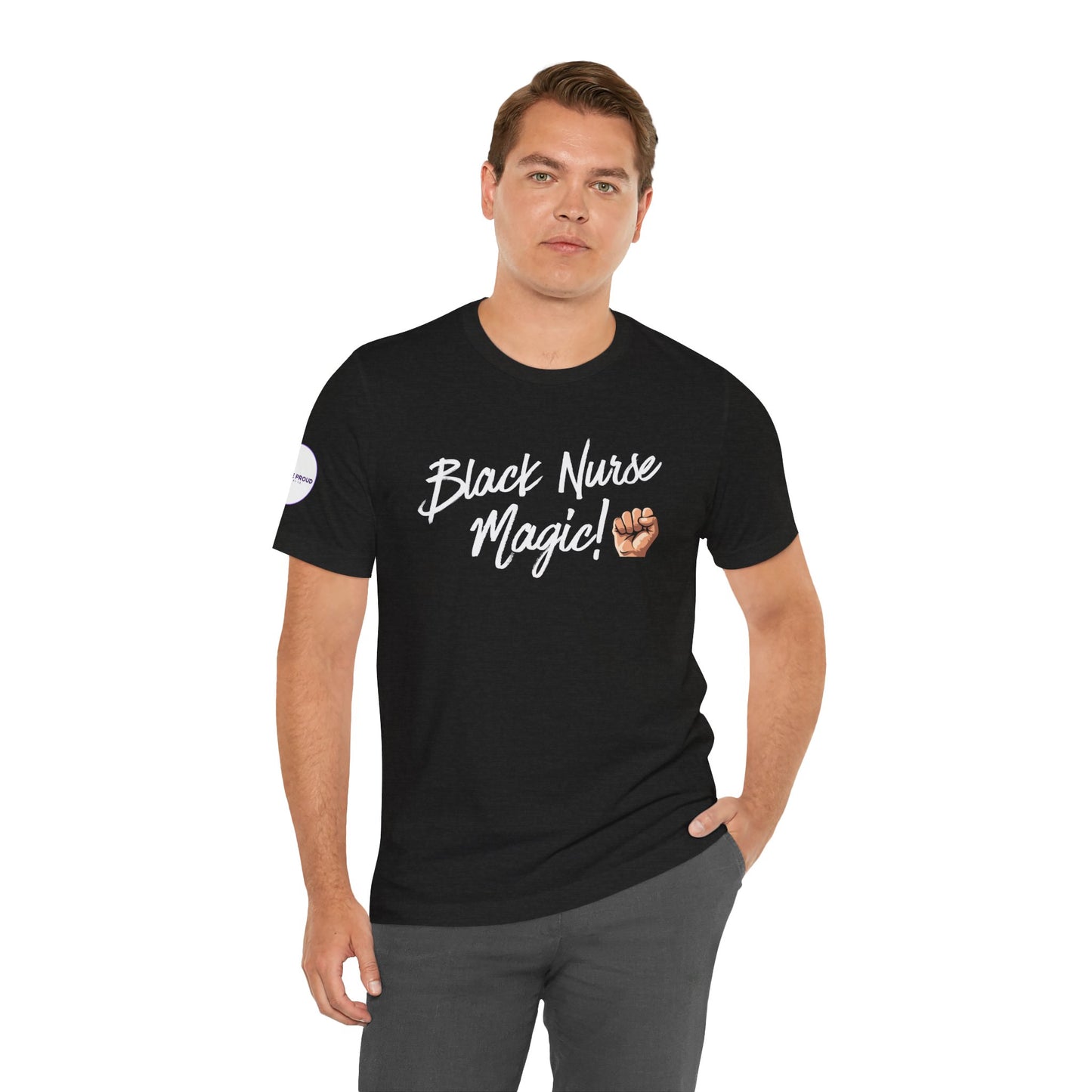 Black Nurse T-Shirt comfortable, durable shirt for long shifts and casual wear