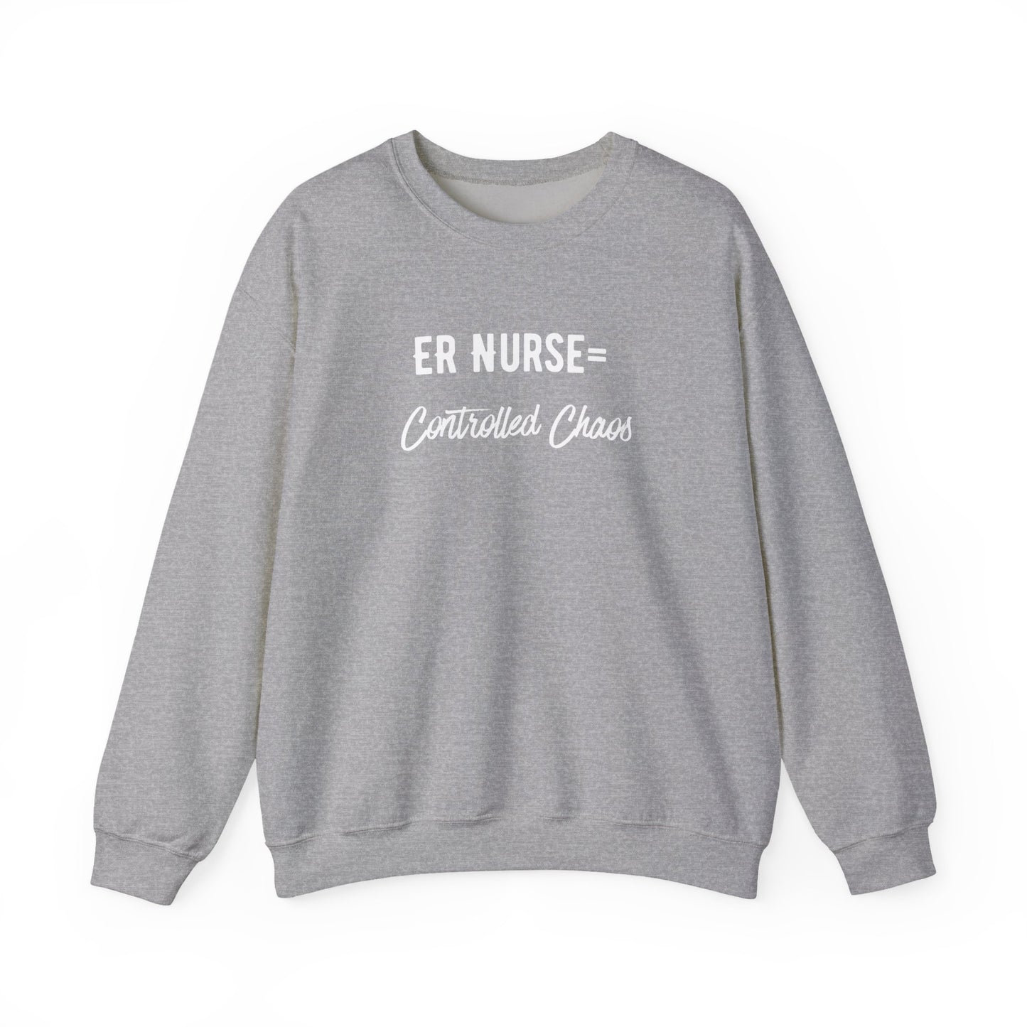 ER Nurse Sweatshirt cozy crewneck for emergency room nurses