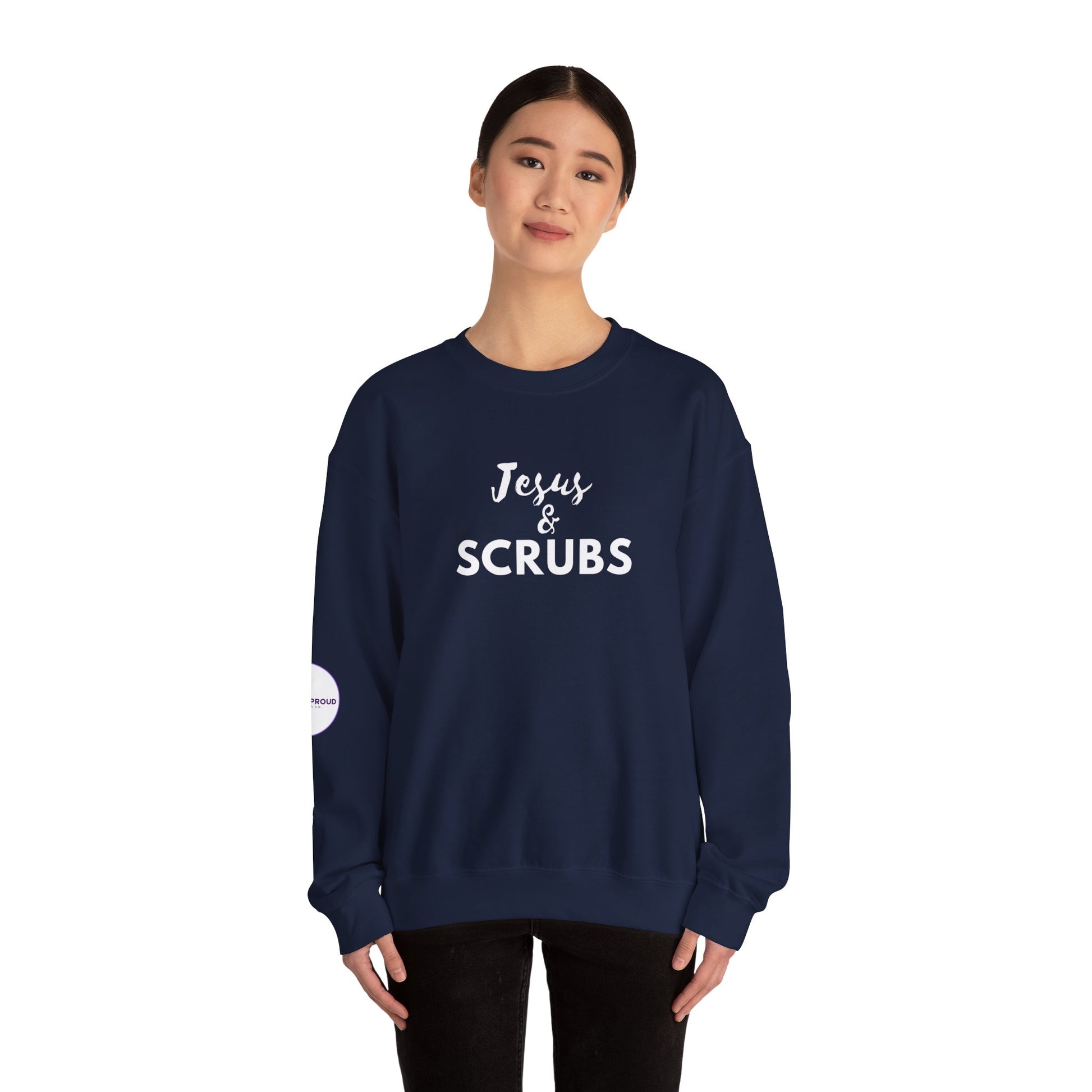 Christian Nurse Sweatshirt soft fleece pullover for nurses
