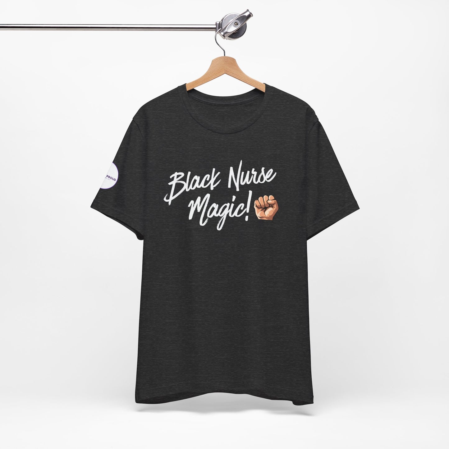 Black Nurse T-Shirt comfortable, durable shirt for long shifts and casual wear
