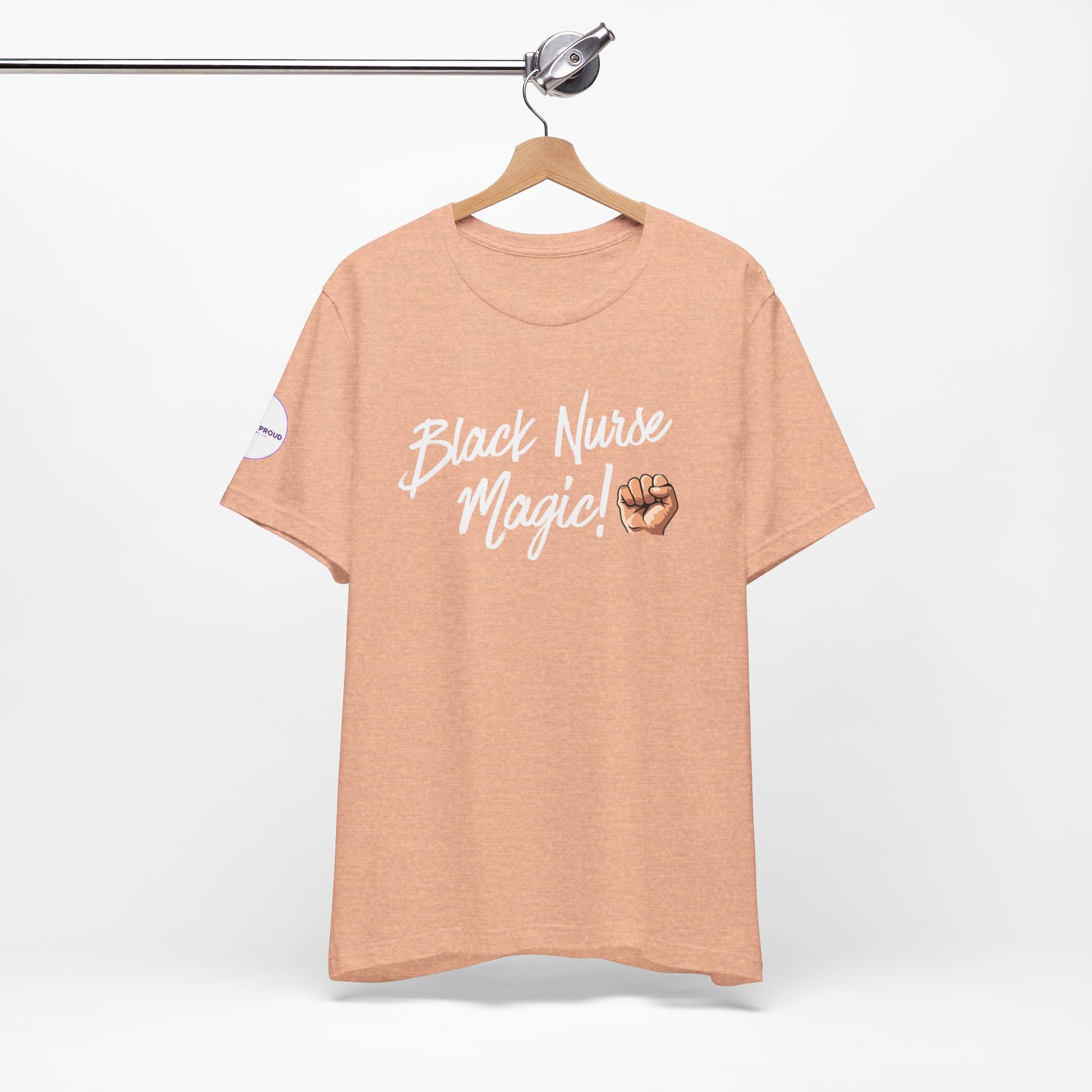 Black Nurse T-Shirt comfortable, durable shirt for long shifts and casual wear