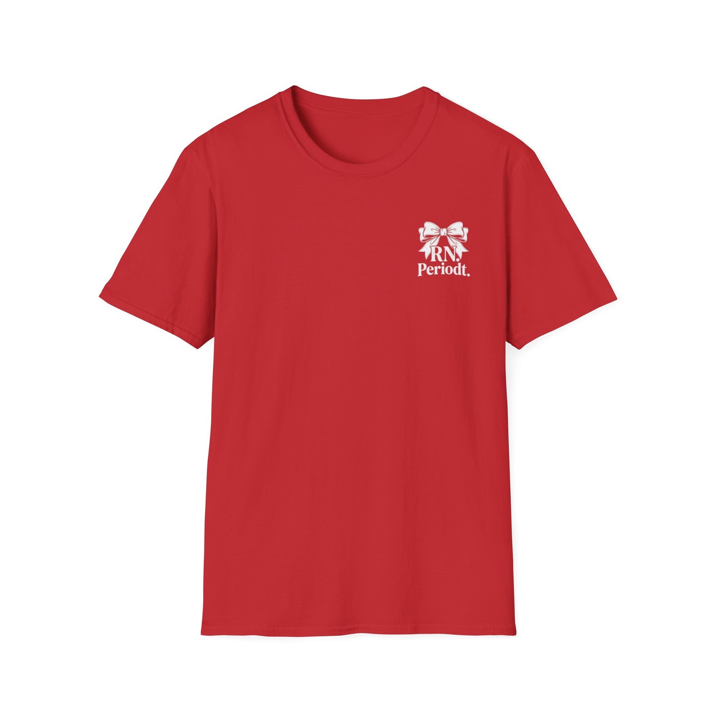 RN Periodt T-Shirt in black with high contrast graphic design