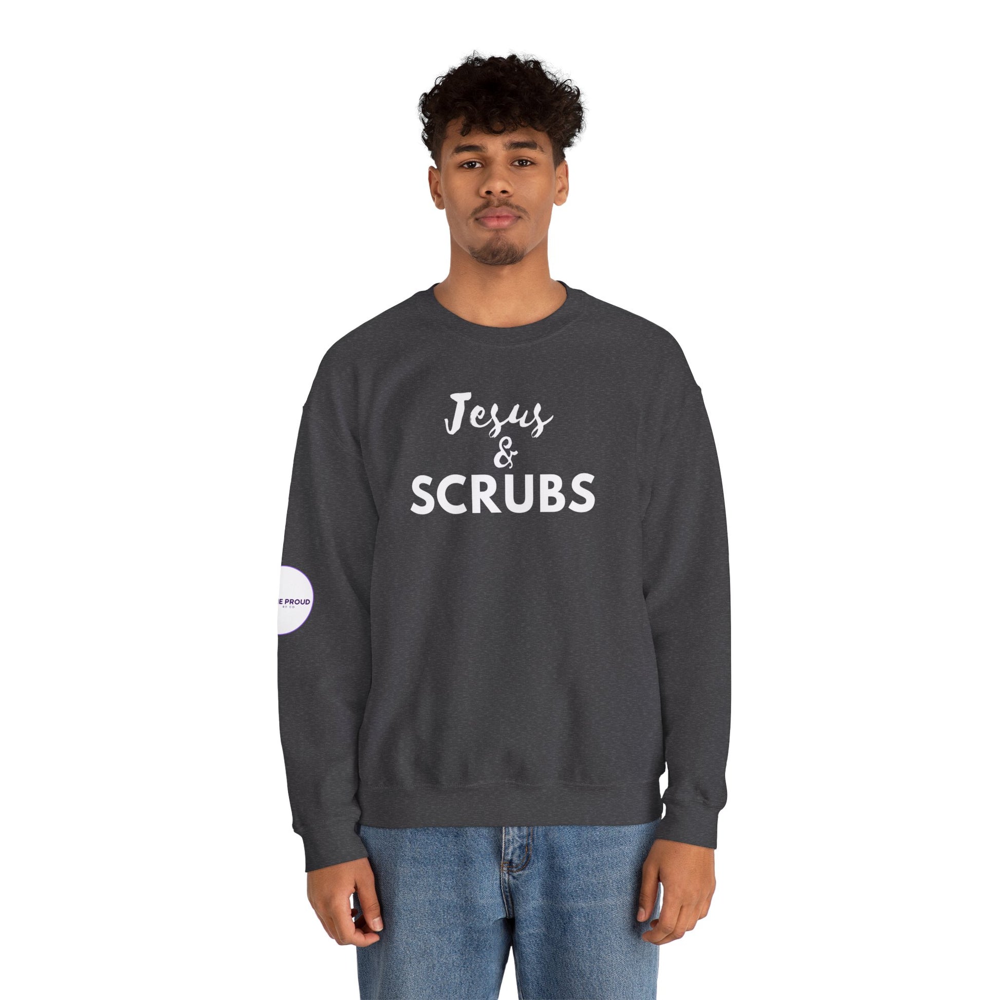 Unisex Crewneck Sweatshirt available in multiple color variants
