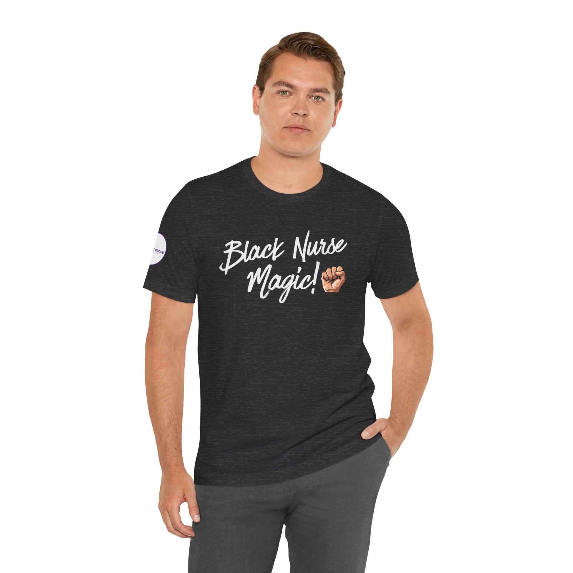 Black Nurse T-Shirt comfortable, durable shirt for long shifts and casual wear