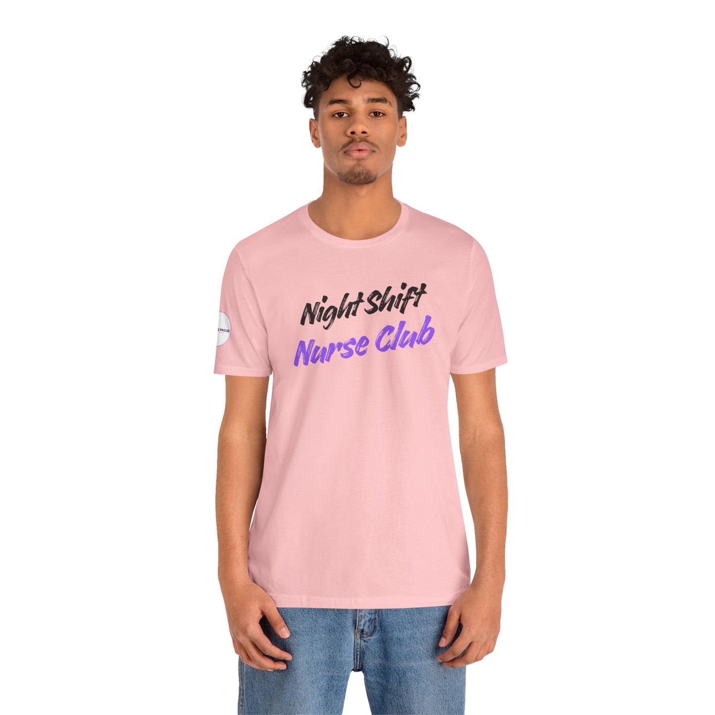 Night Shift Nurse T-Shirt designed for nurses working late-night shifts
