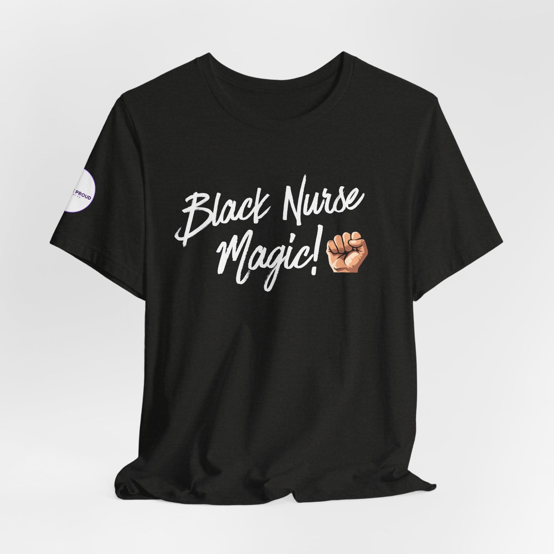 Black Nurse T-Shirt comfortable, durable shirt for long shifts and casual wear