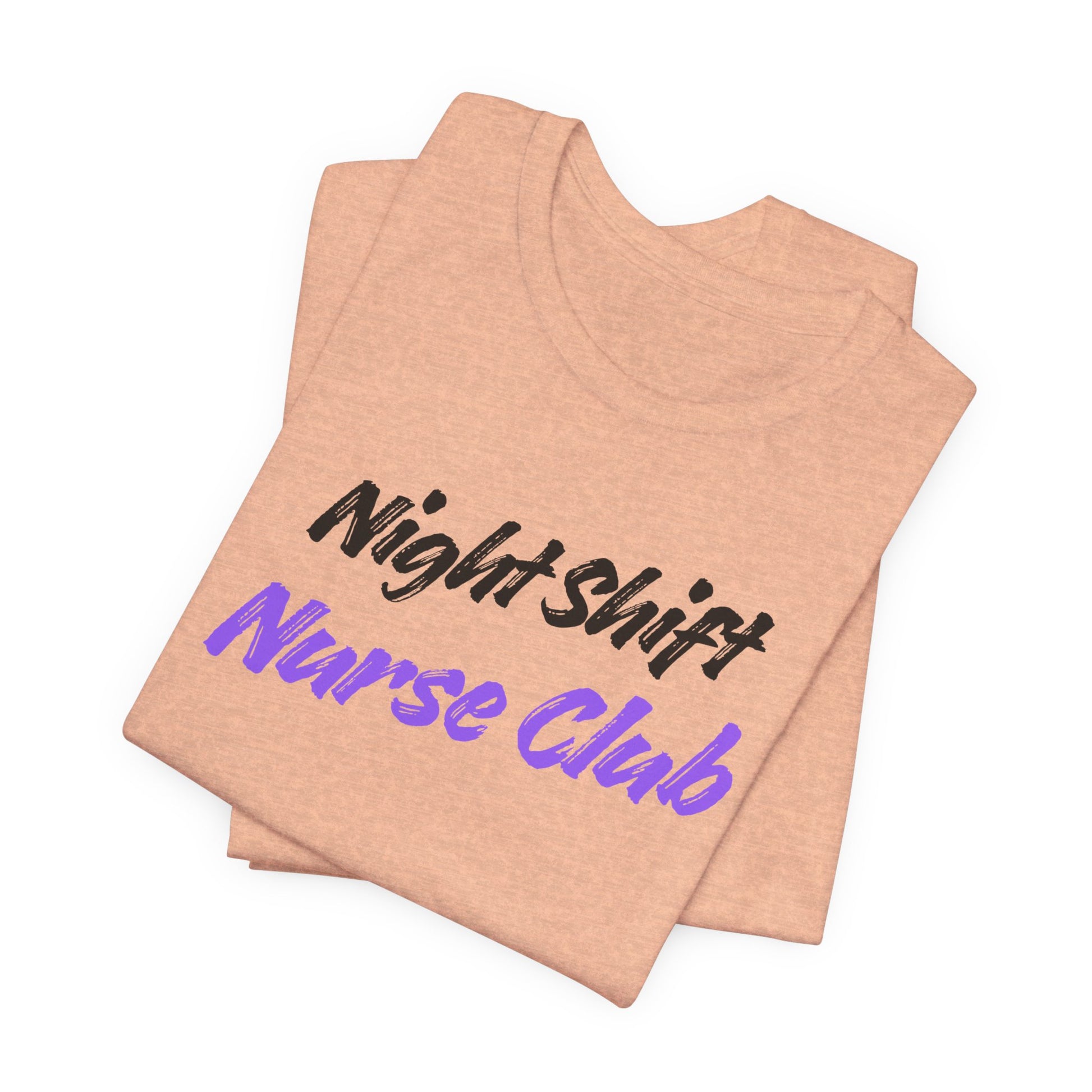 Night Shift Nurse T-Shirt designed for nurses working late-night shifts