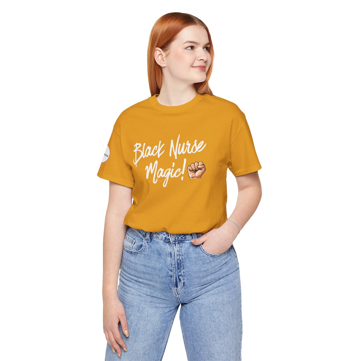 Black Nurse T-Shirt comfortable, durable shirt for long shifts and casual wear