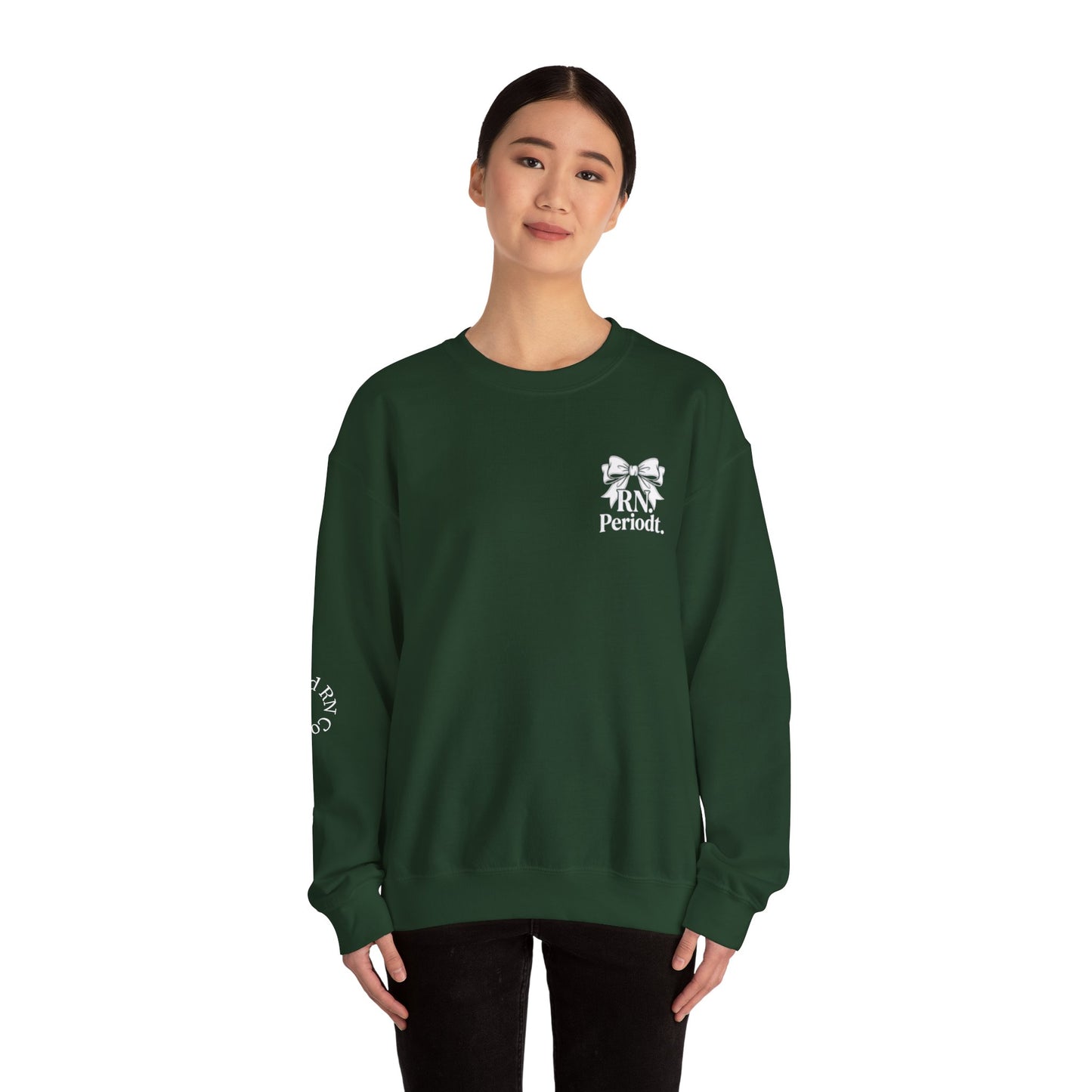 Unisex Heavy Blend Crewneck Sweatshirt suitable for custom printing