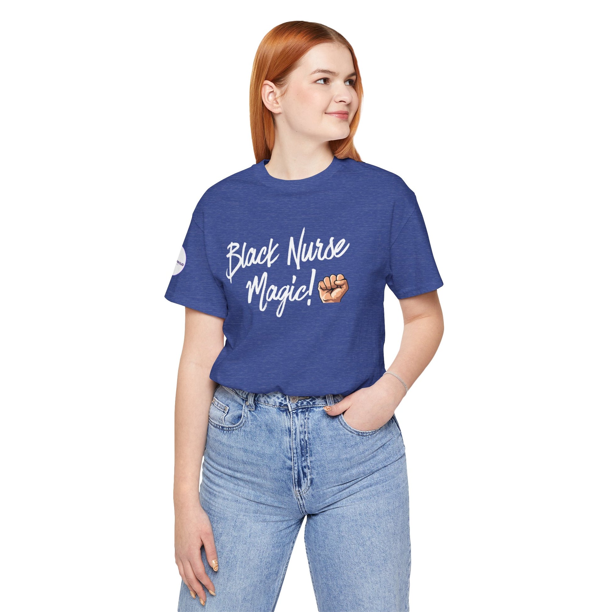 Black Nurse T-Shirt comfortable, durable shirt for long shifts and casual wear