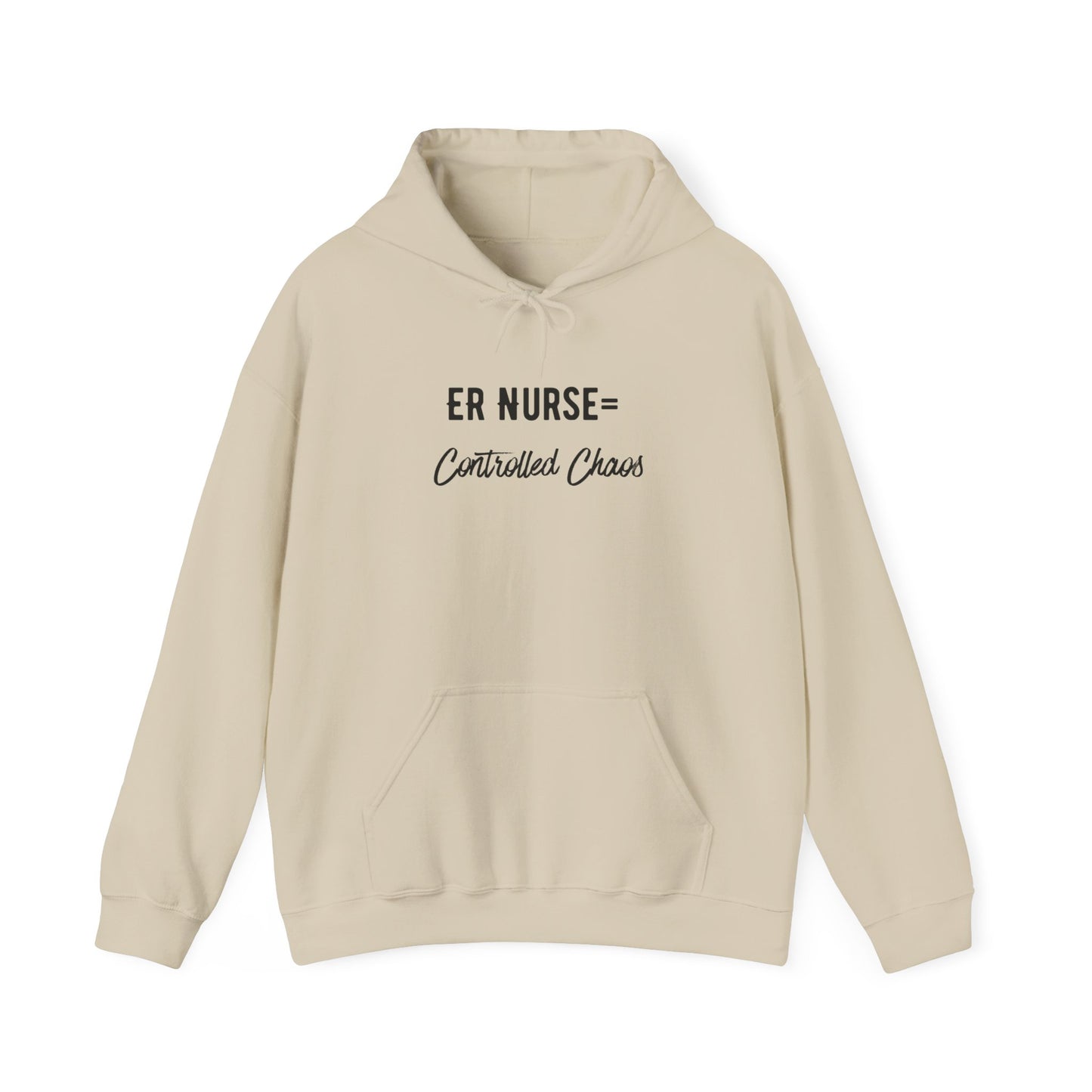 ER Nurse Hoodie cozy fleece pullover for emergency room nurses
