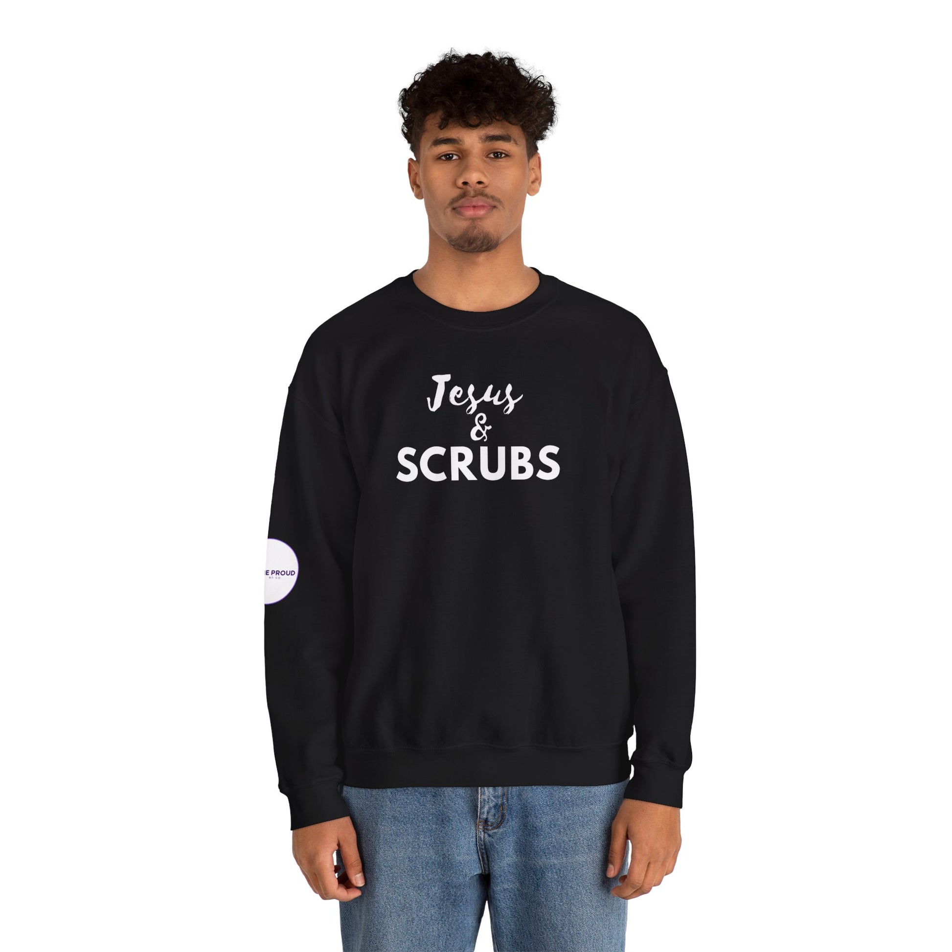 Unisex Crewneck Sweatshirt available in multiple color variants