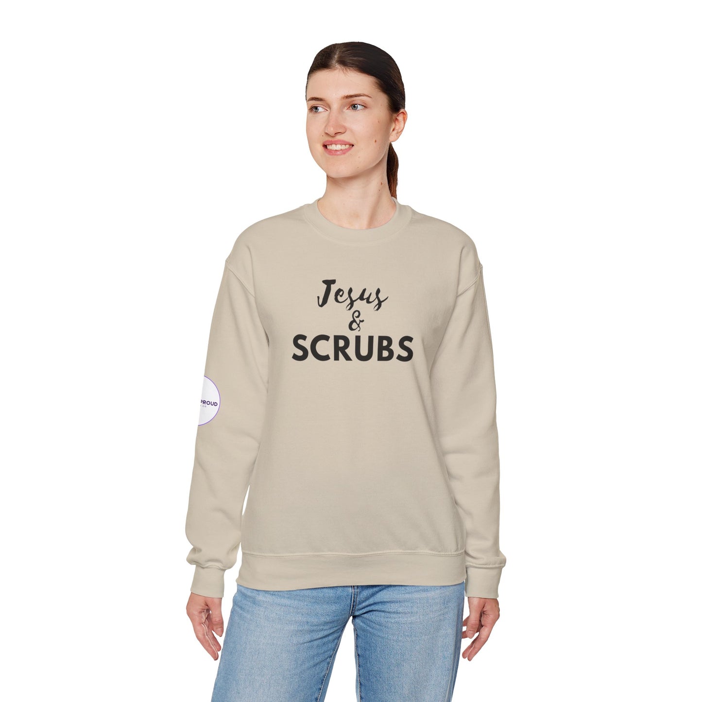 Unisex Crewneck Sweatshirt available in multiple color variants