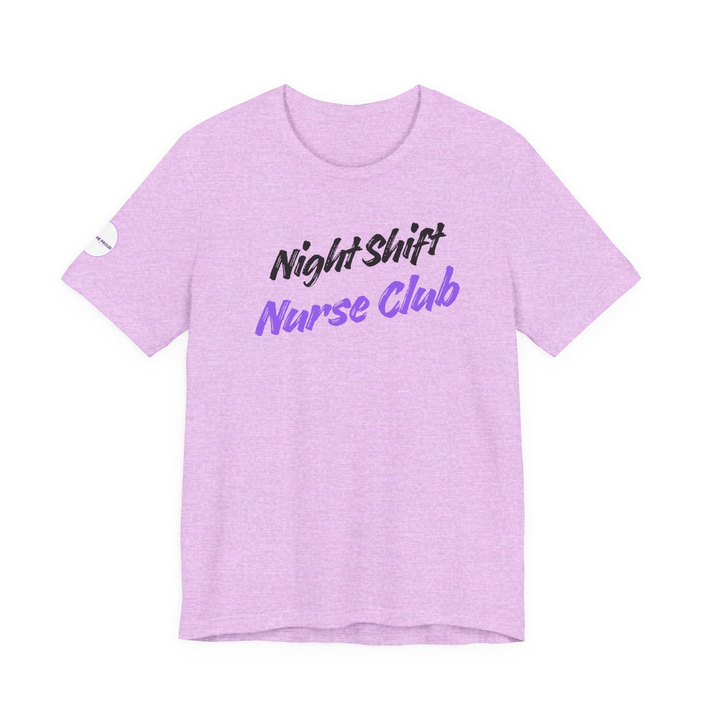Night Shift Nurse T-Shirt designed for nurses working late-night shifts